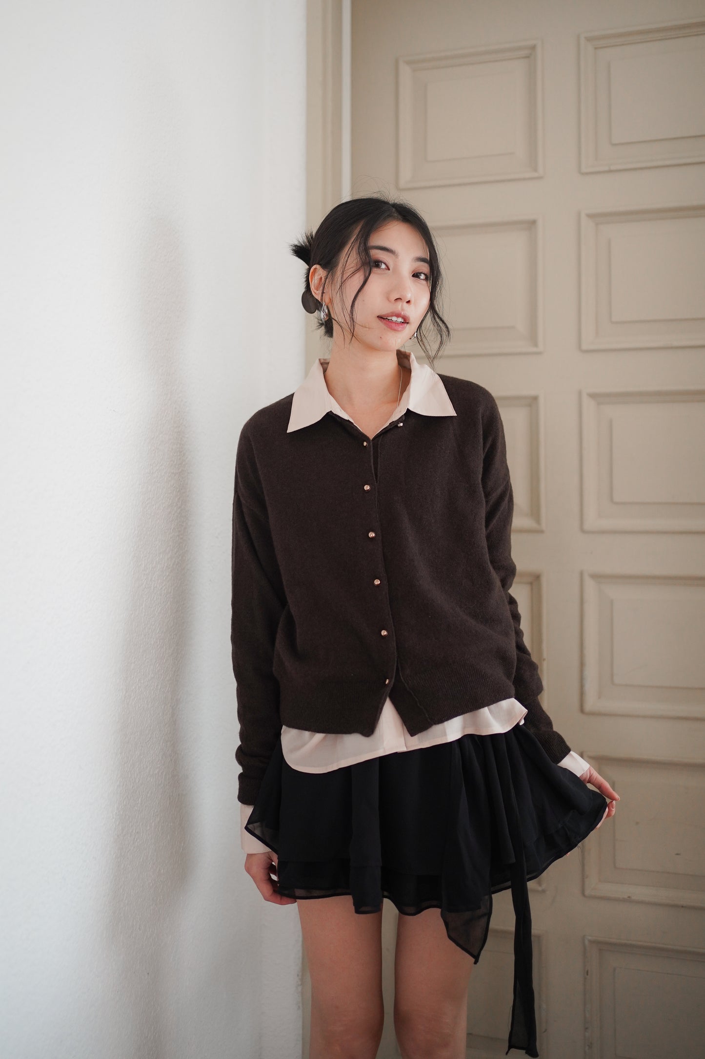 𝐒𝐞𝐩🇰🇷 Raccoon Round Neck Knit