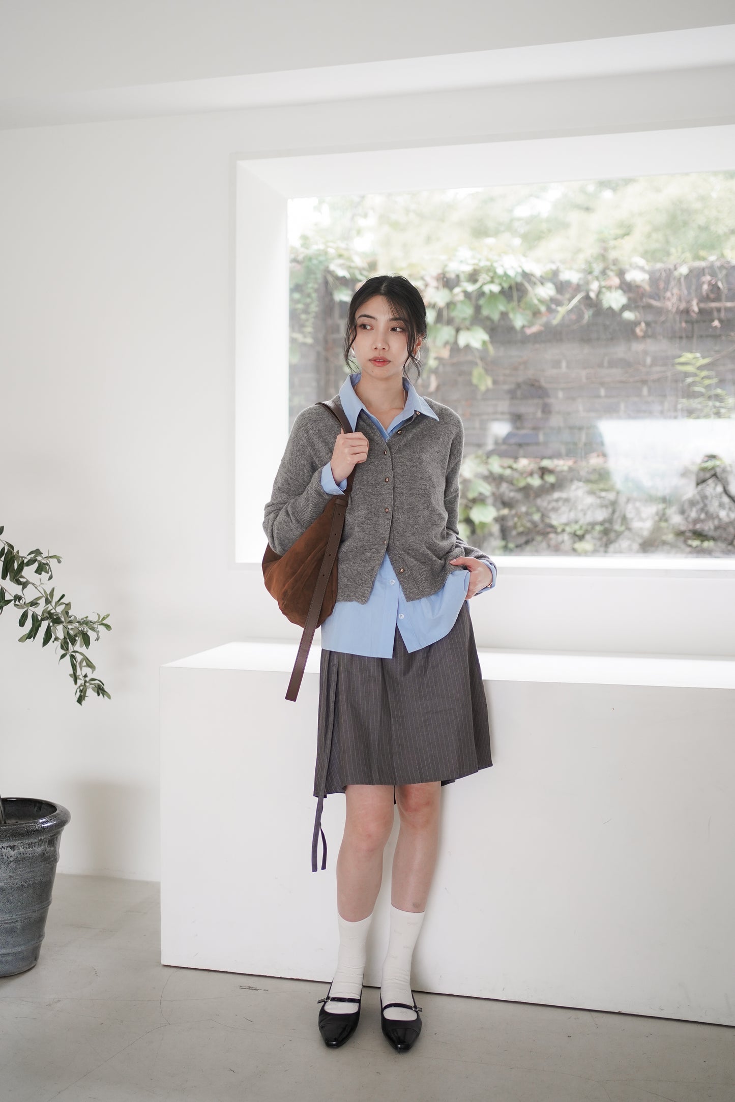 𝐒𝐞𝐩🇰🇷 Raccoon Round Neck Knit