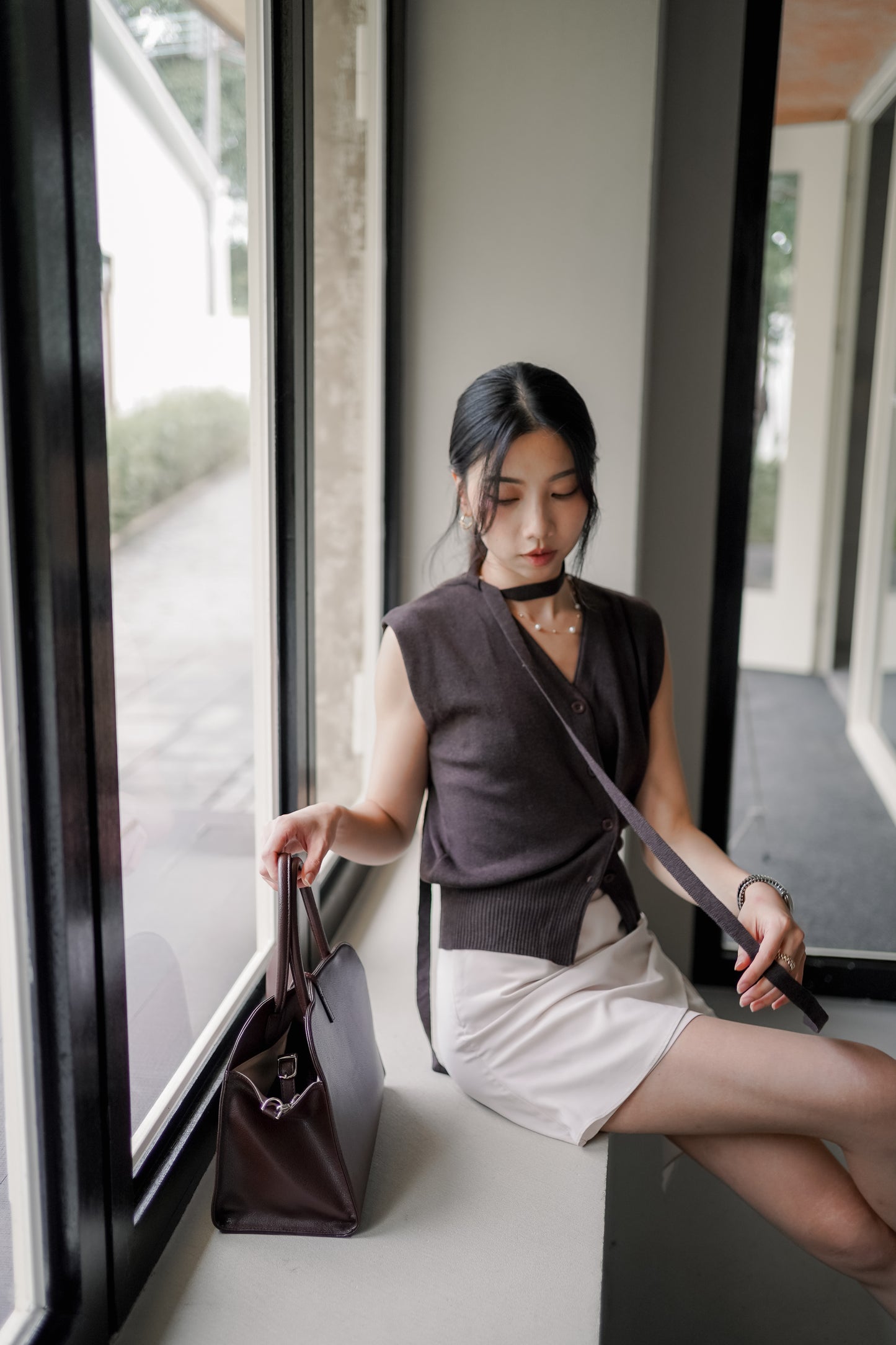 𝐒𝐞𝐩【Office Essentials】Soft Structure Knit Vest