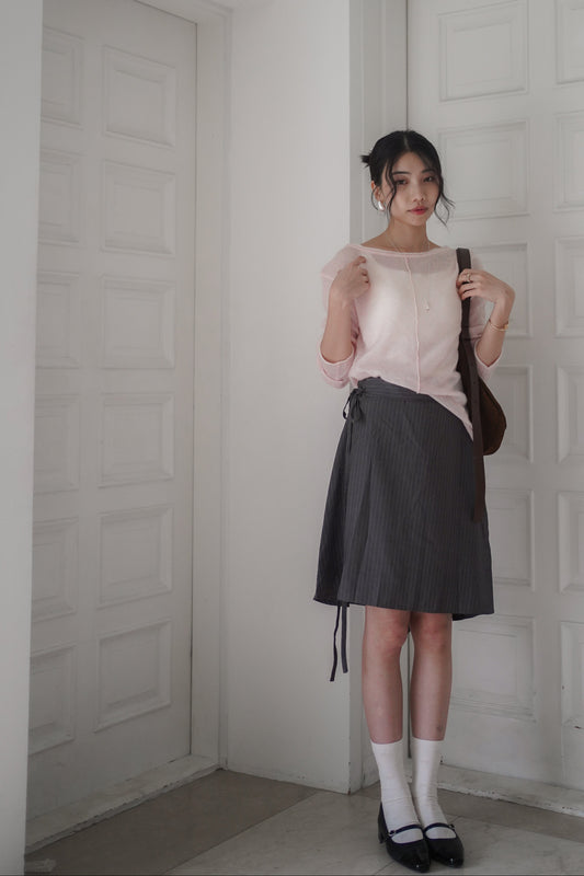 𝐒𝐞𝐩🇰🇷 Serene Sheer Mohair Knit