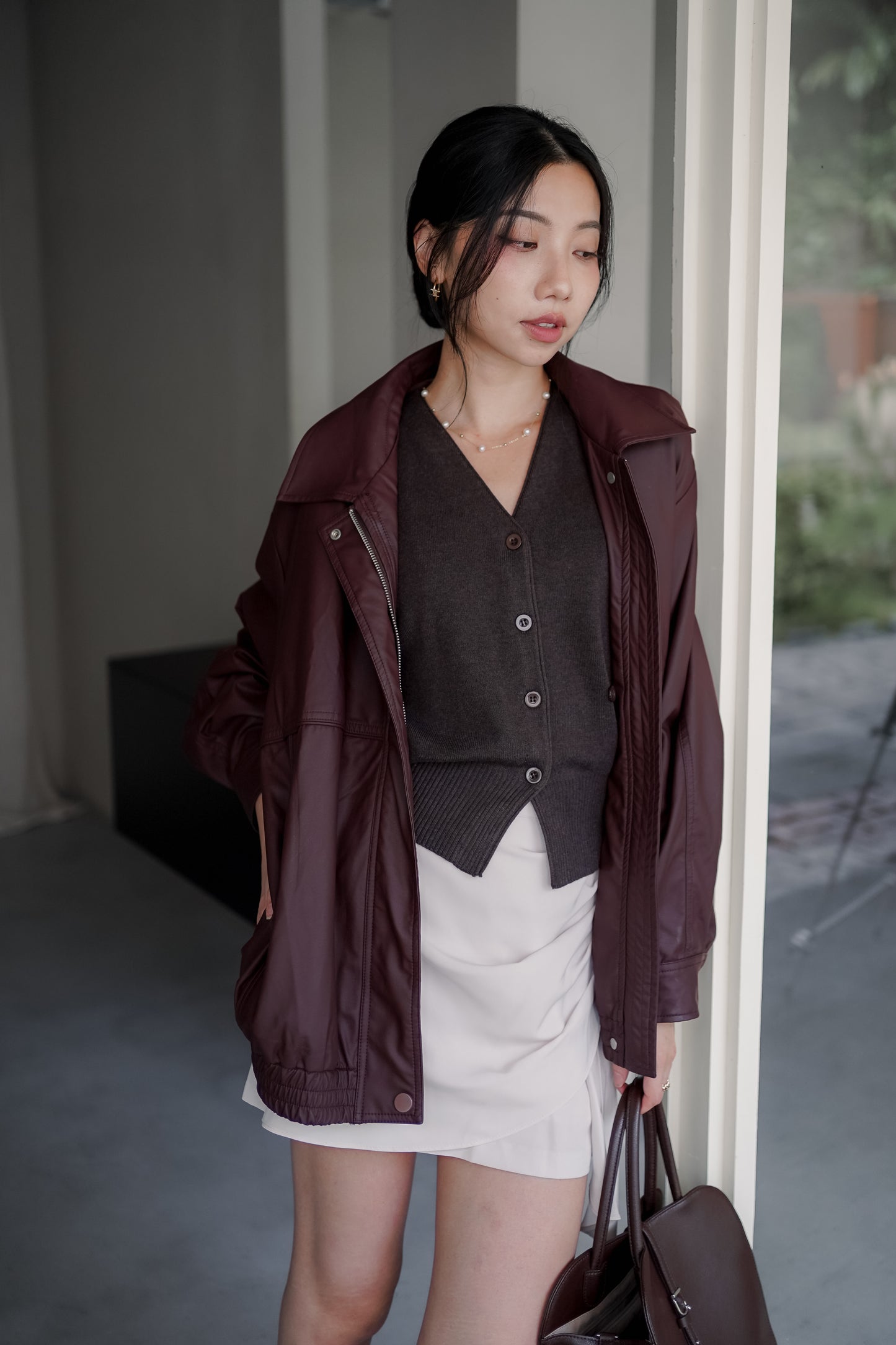 𝐒𝐞𝐩 【休閑鬆弛感】Relaxed Sunday Leather Jacket