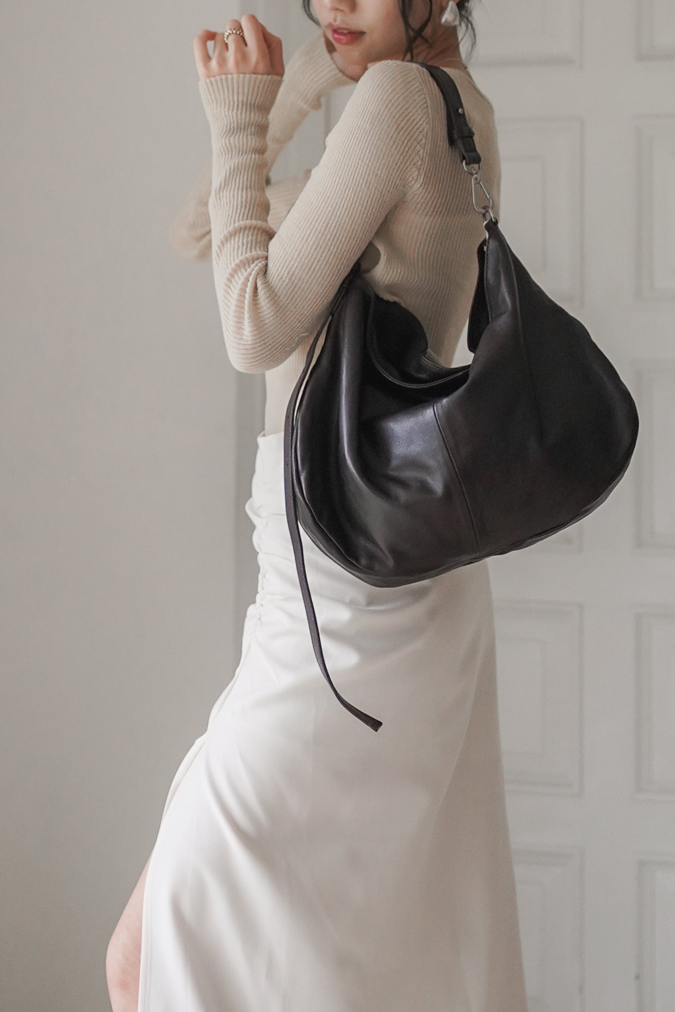 𝐒𝐞𝐩🇰🇷 Noir Sheer Slim Knit