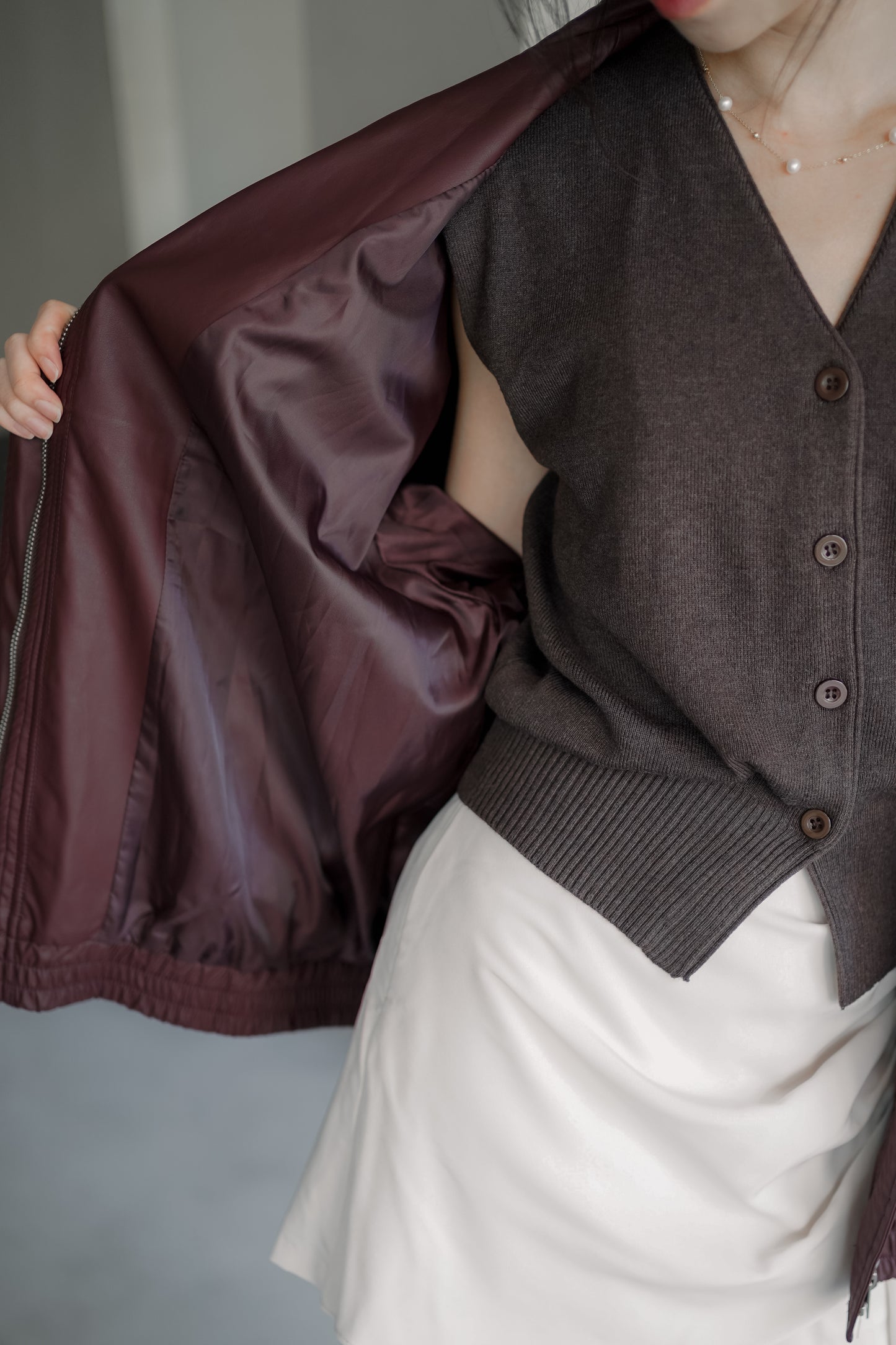 𝐒𝐞𝐩 【休閑鬆弛感】Relaxed Sunday Leather Jacket