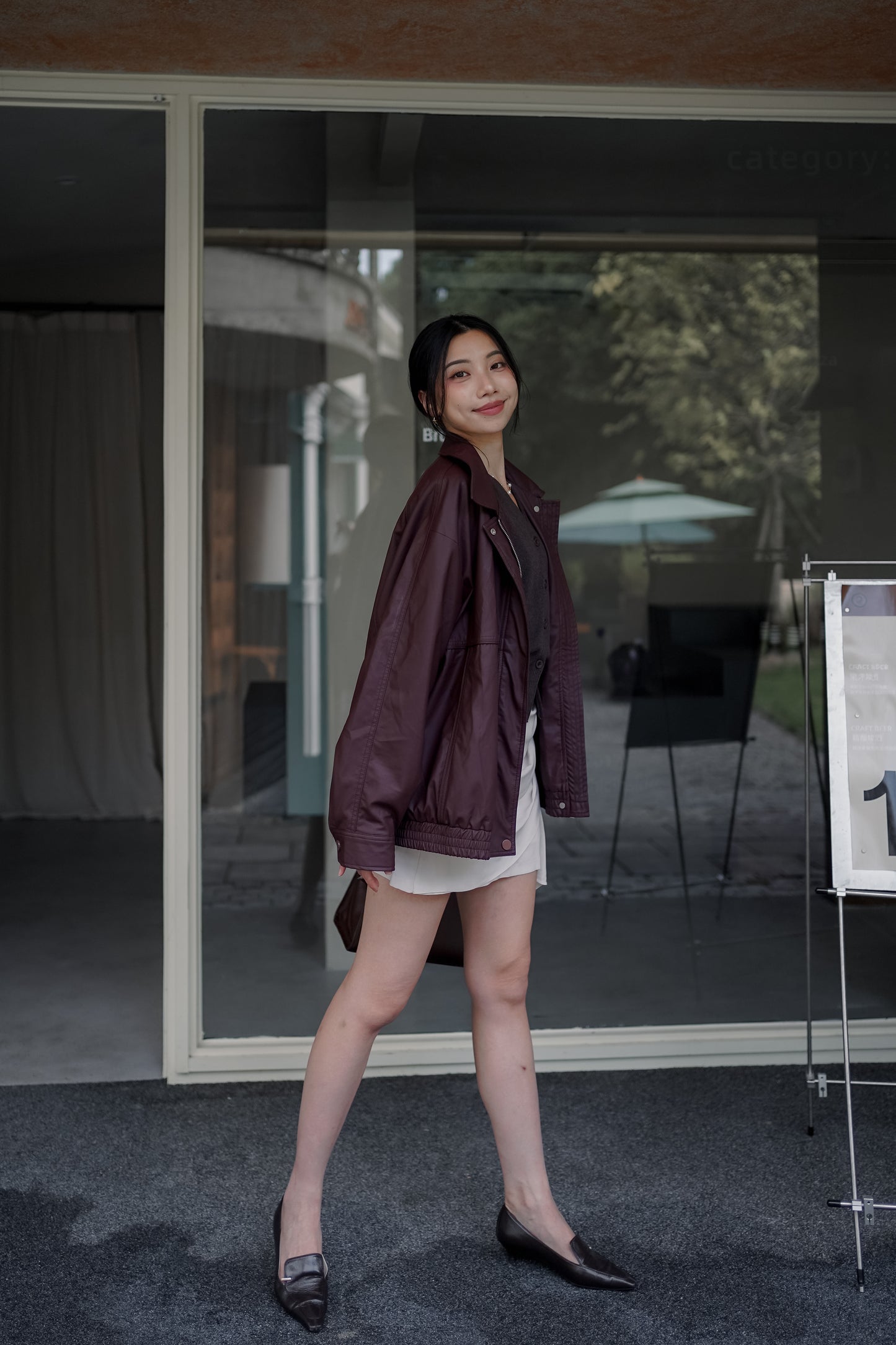 𝐒𝐞𝐩 【休閑鬆弛感】Relaxed Sunday Leather Jacket