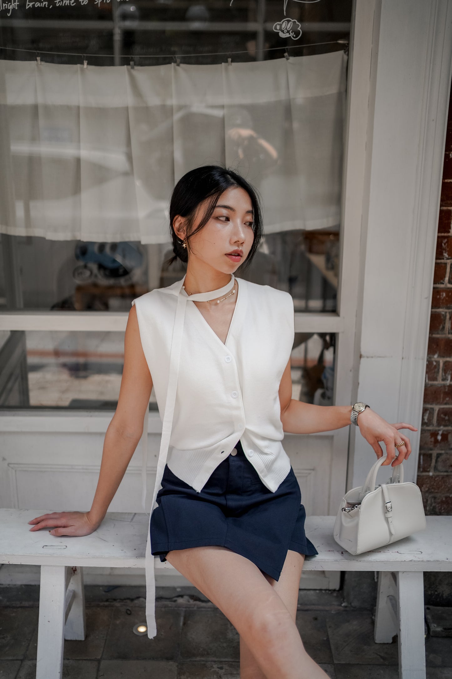 𝐒𝐞𝐩【Office Essentials】Soft Structure Knit Vest