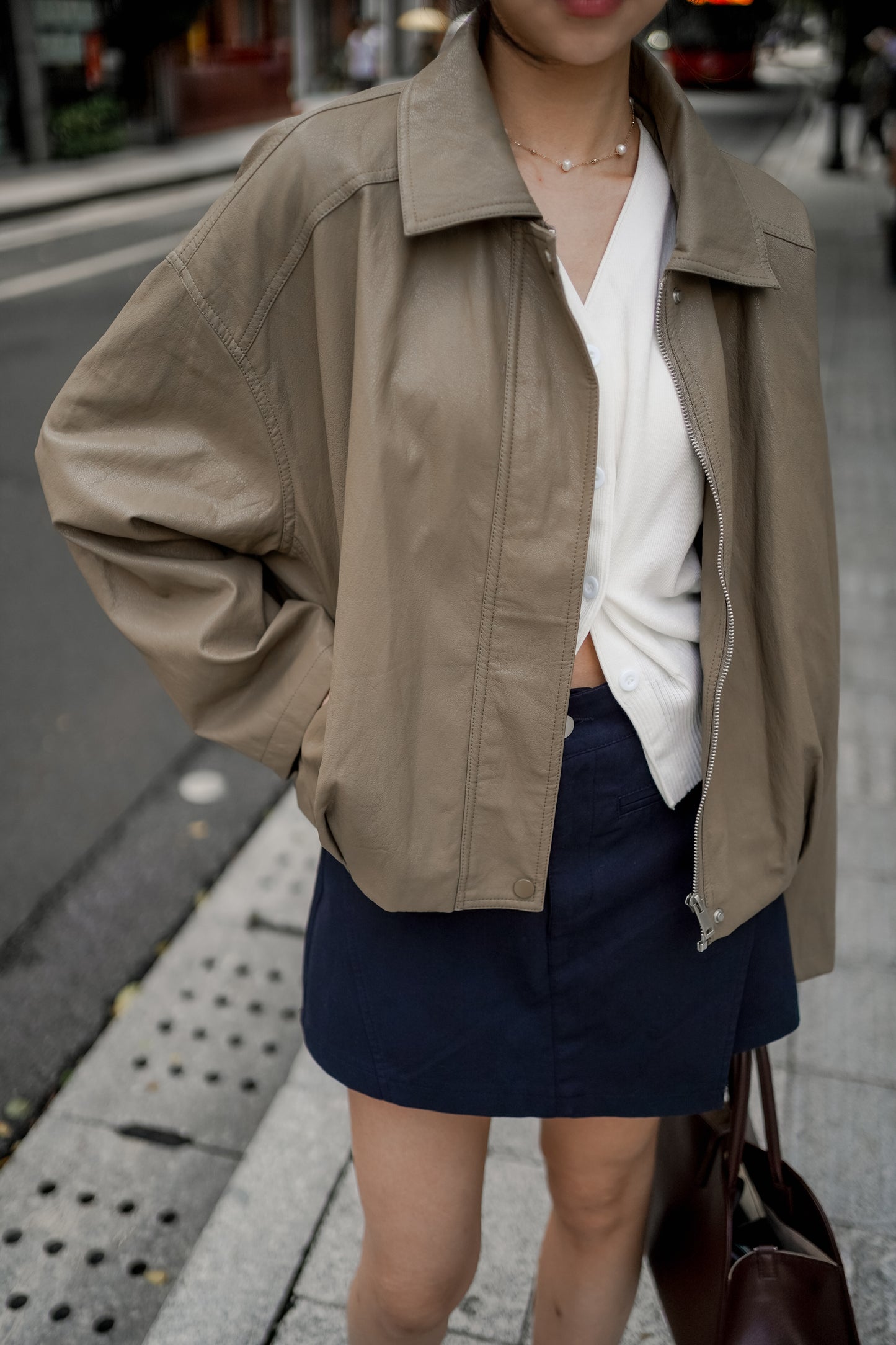 𝐒𝐞𝐩 【秋天必入classics】 Muse Leather Jacket