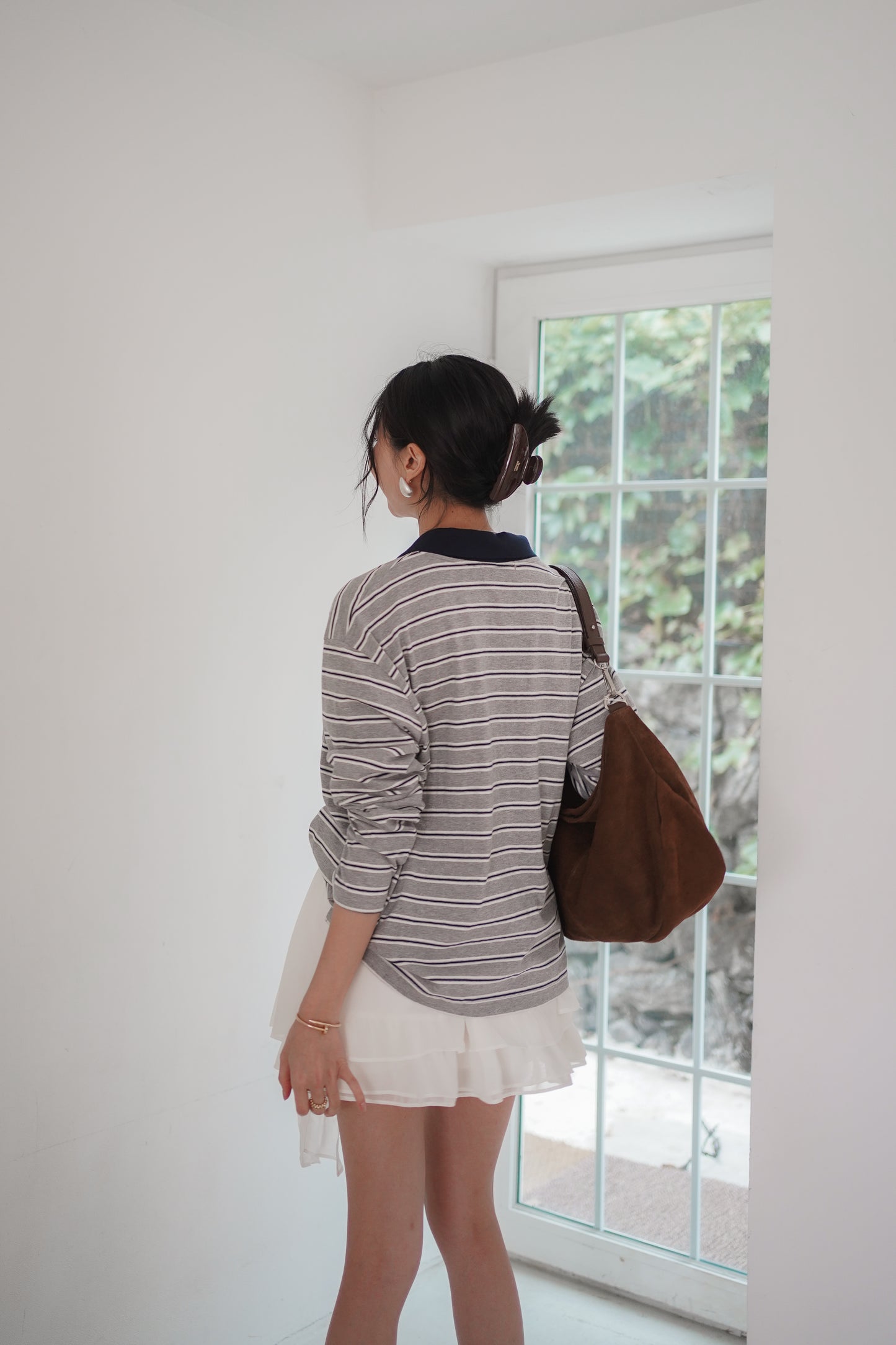 𝐒𝐞𝐩🇰🇷 Cambridge Stripes Cotton Polo
