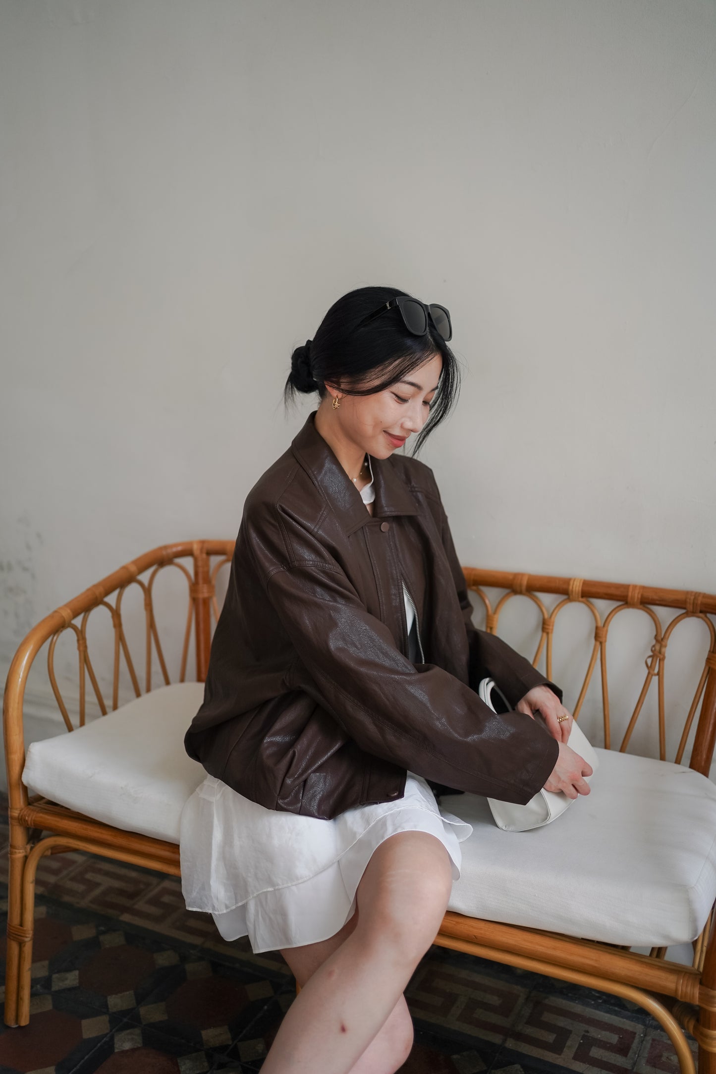 𝐒𝐞𝐩 【秋天必入classics】 Muse Leather Jacket