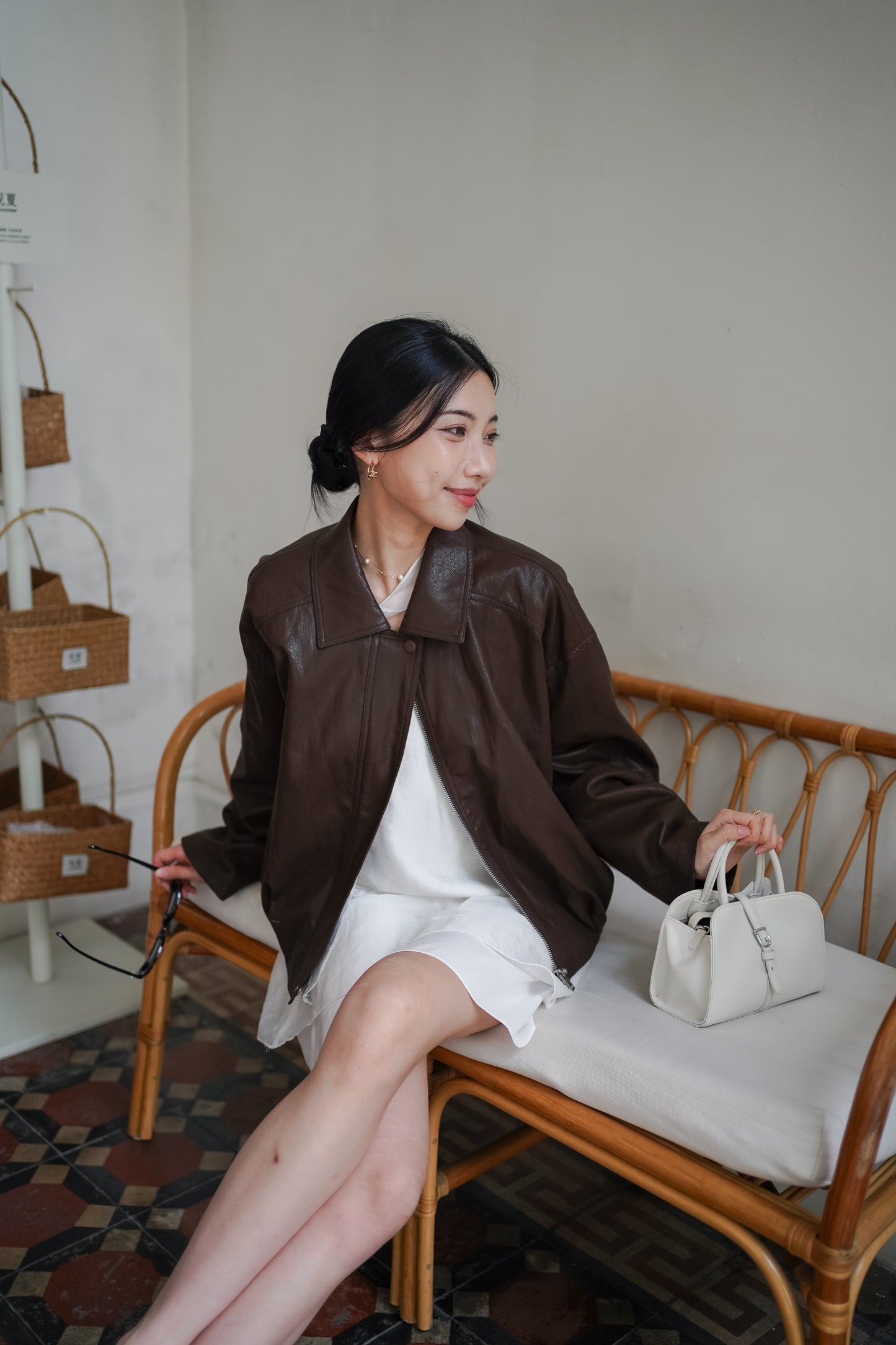 𝐒𝐞𝐩 【秋天必入classics】 Muse Leather Jacket
