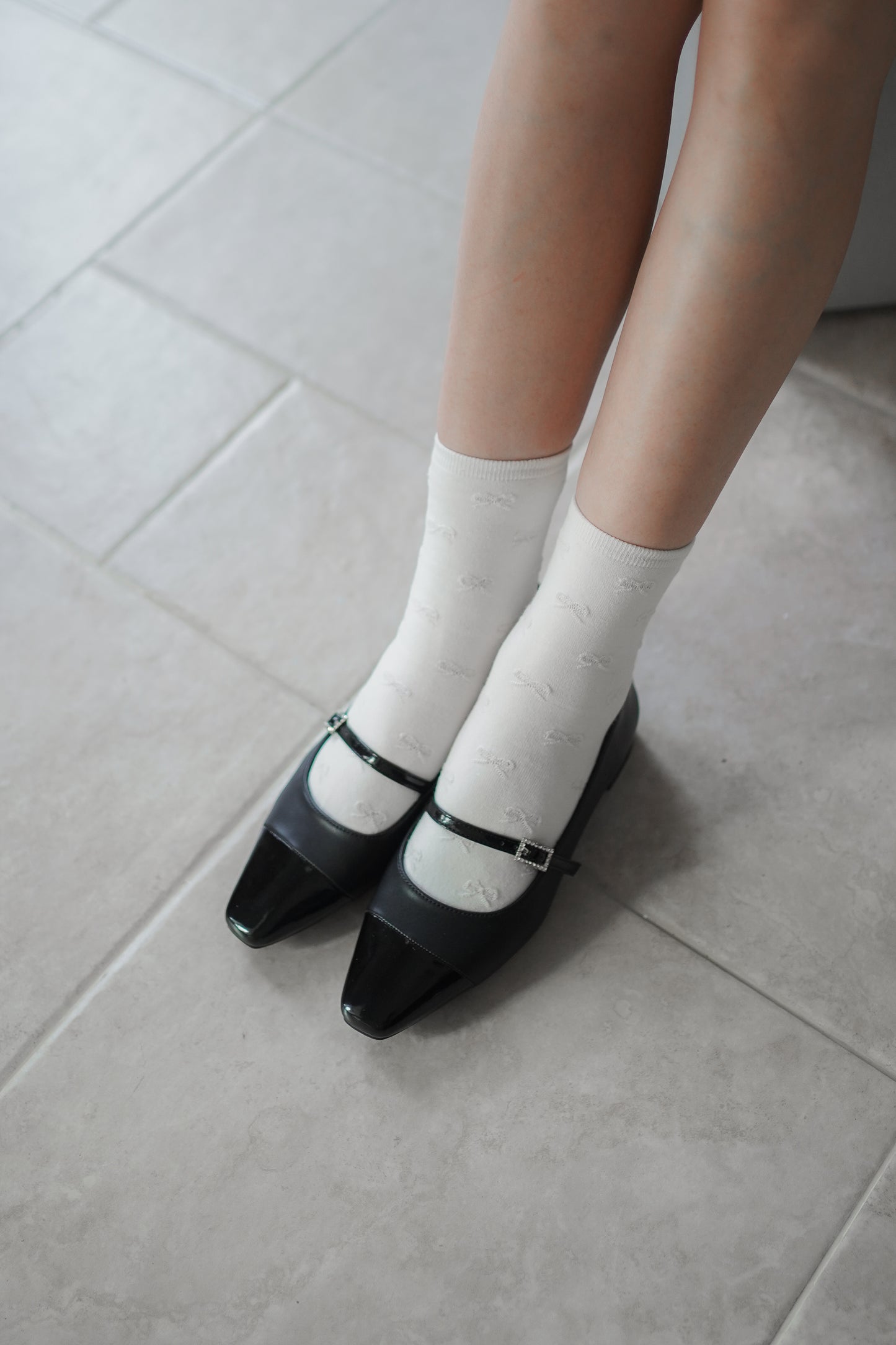 Kedi Buckle Mary Jane - Black