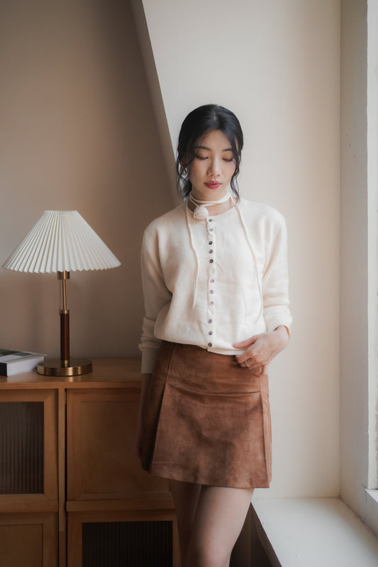 𝐎𝐜𝐭 Classic Rosa Cardigan 【100%Wool】