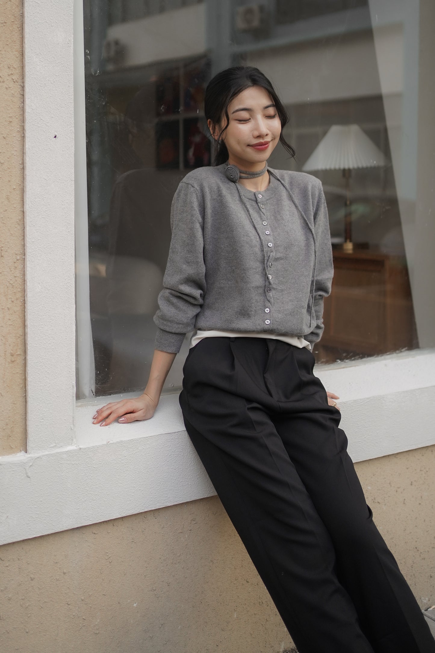 𝐎𝐜𝐭 Classic Rosa Cardigan 【100%Wool】