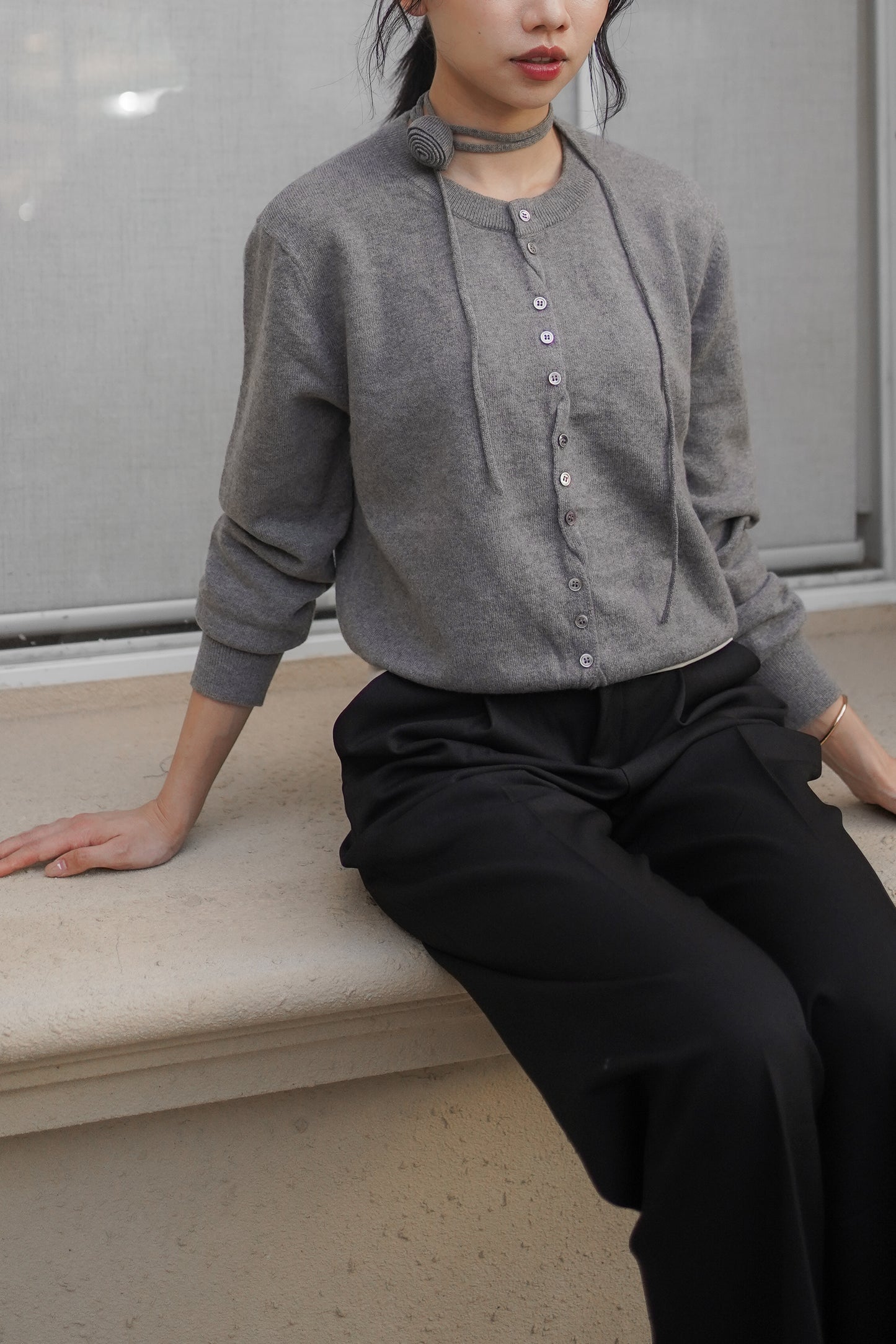 𝐎𝐜𝐭 Classic Rosa Cardigan 【100%Wool】