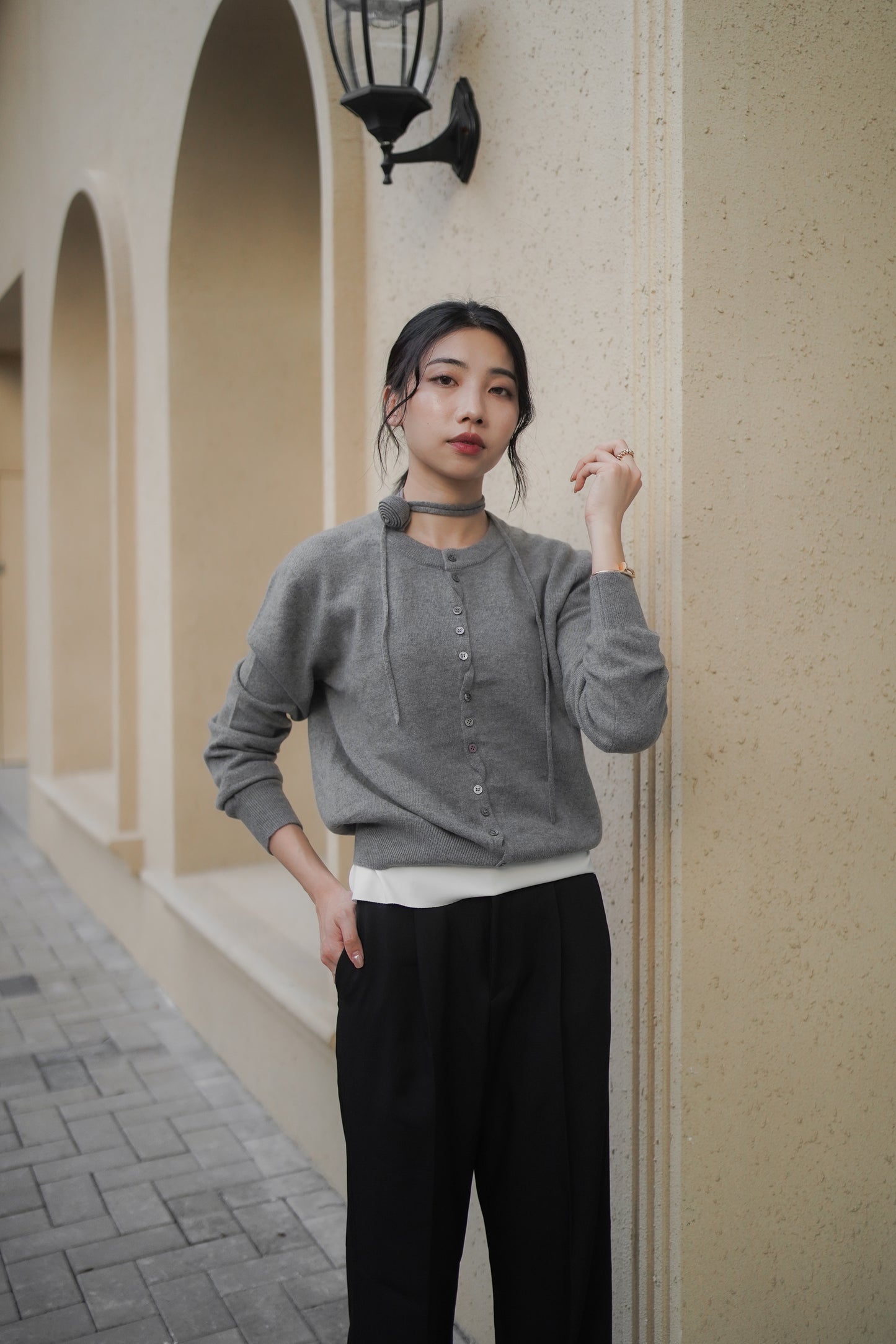 𝐎𝐜𝐭 Classic Rosa Cardigan 【100%Wool】