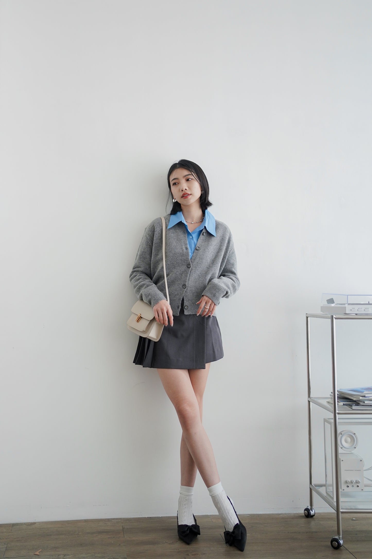 𝐅𝐚𝐥𝐥🍁 Round neck wool cardigan