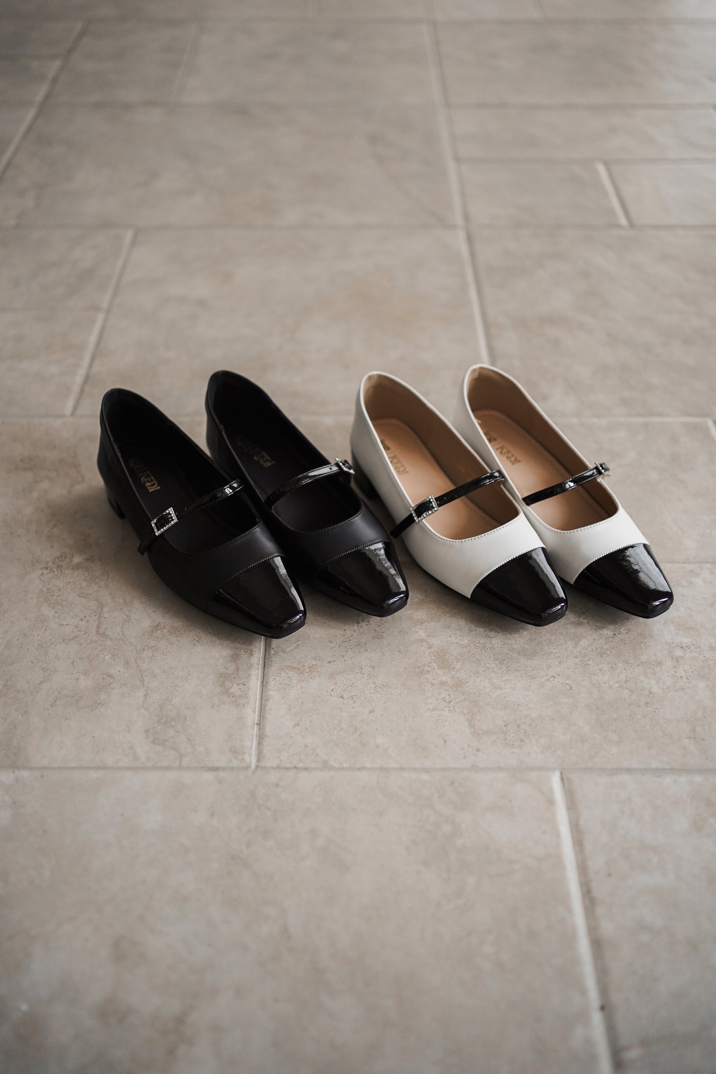 Kedi Buckle Mary Jane - Black