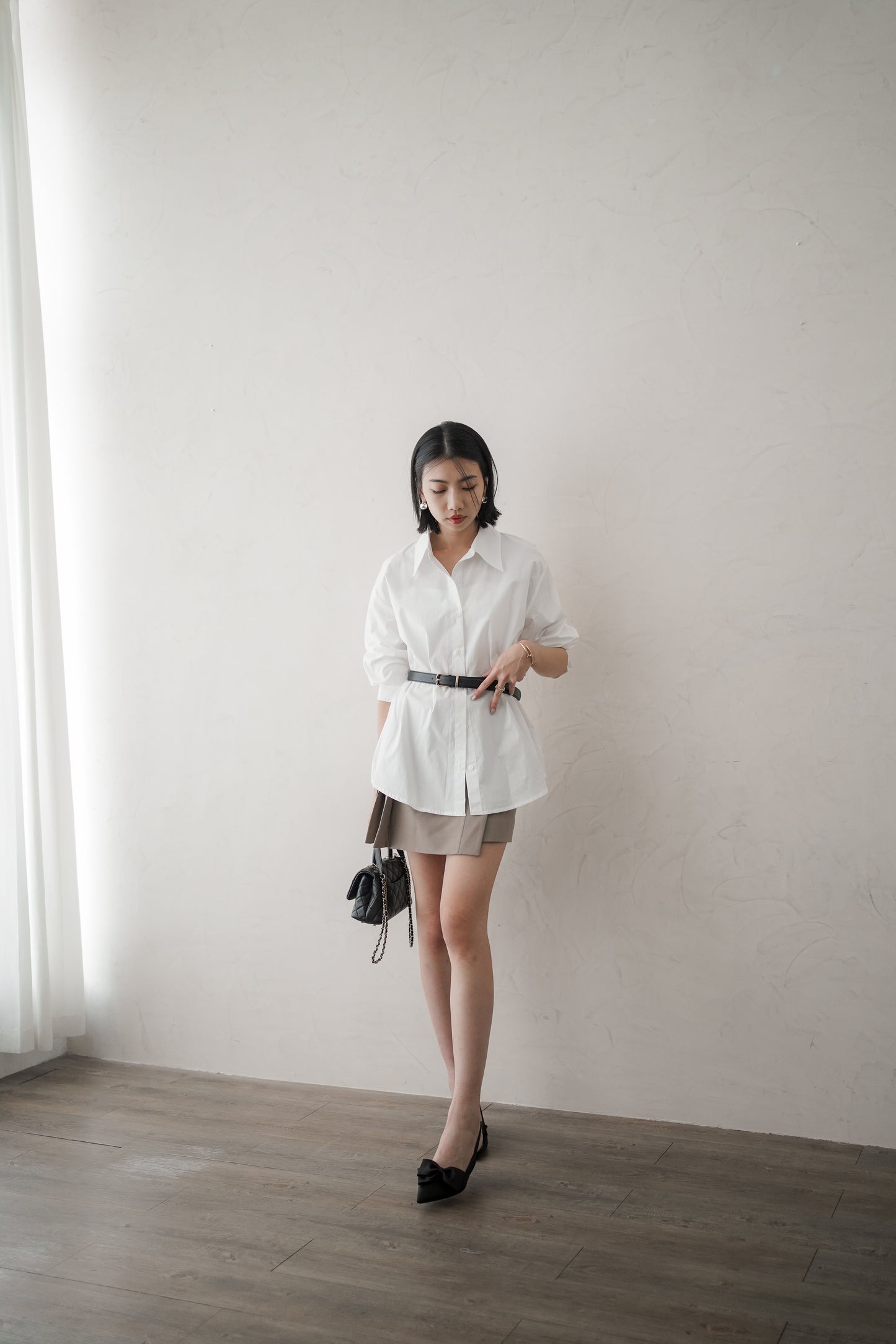 𝐅𝐚𝐥𝐥🍁 Puffy Sleeves Cotton Shirt