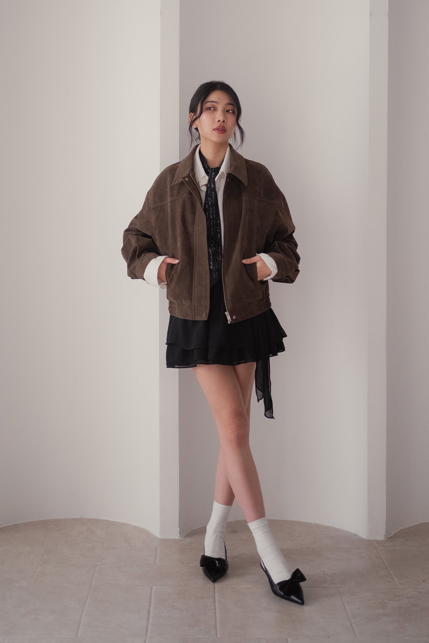 𝐊𝐞𝐝𝐢 𝐱 𝐓𝐡𝐞 𝐊𝐨𝐫𝐧𝐞𝐫 Matte Ribbon Heels - Black