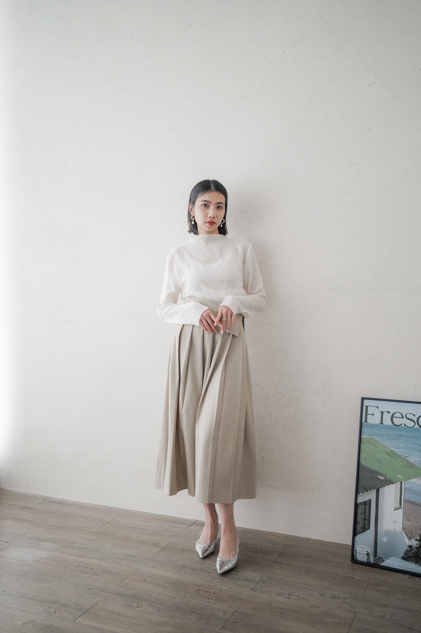 𝐅𝐚𝐥𝐥🍁 Pleated Midi Skirt