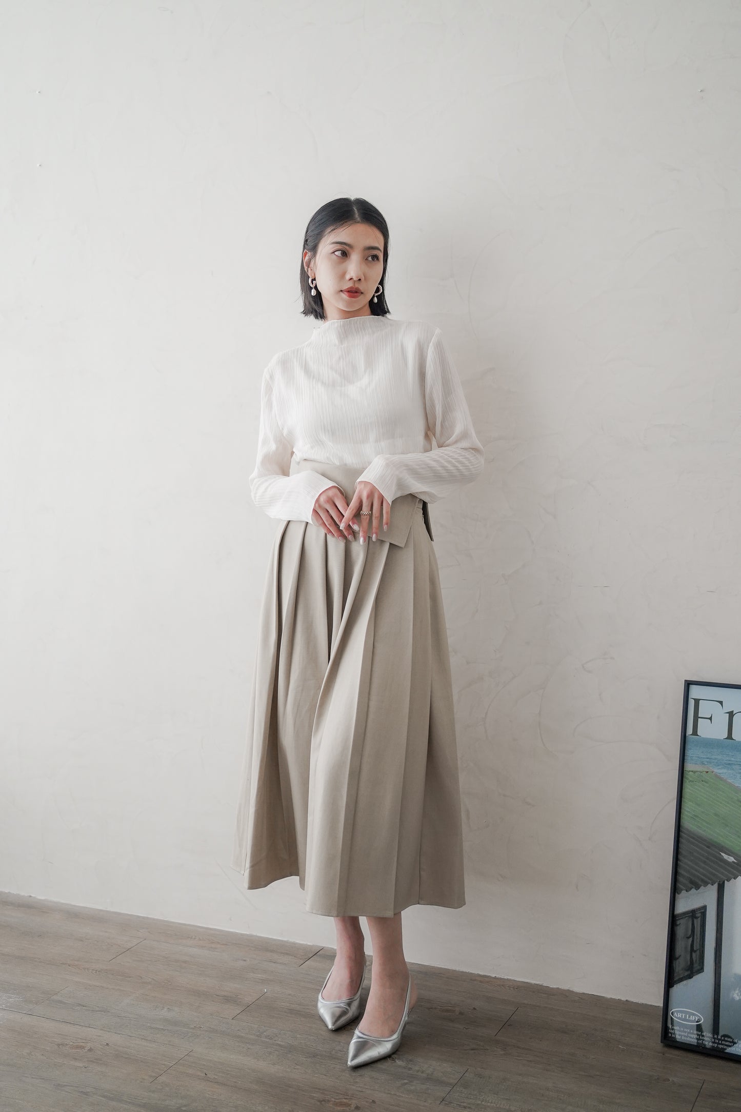 𝐅𝐚𝐥𝐥🍁 Pleated Midi Skirt