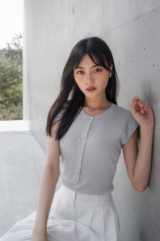 𝐊𝐞𝐝𝐢 𝐒𝐒 Ribbed Tee 【冰感布料｜超強彈性】