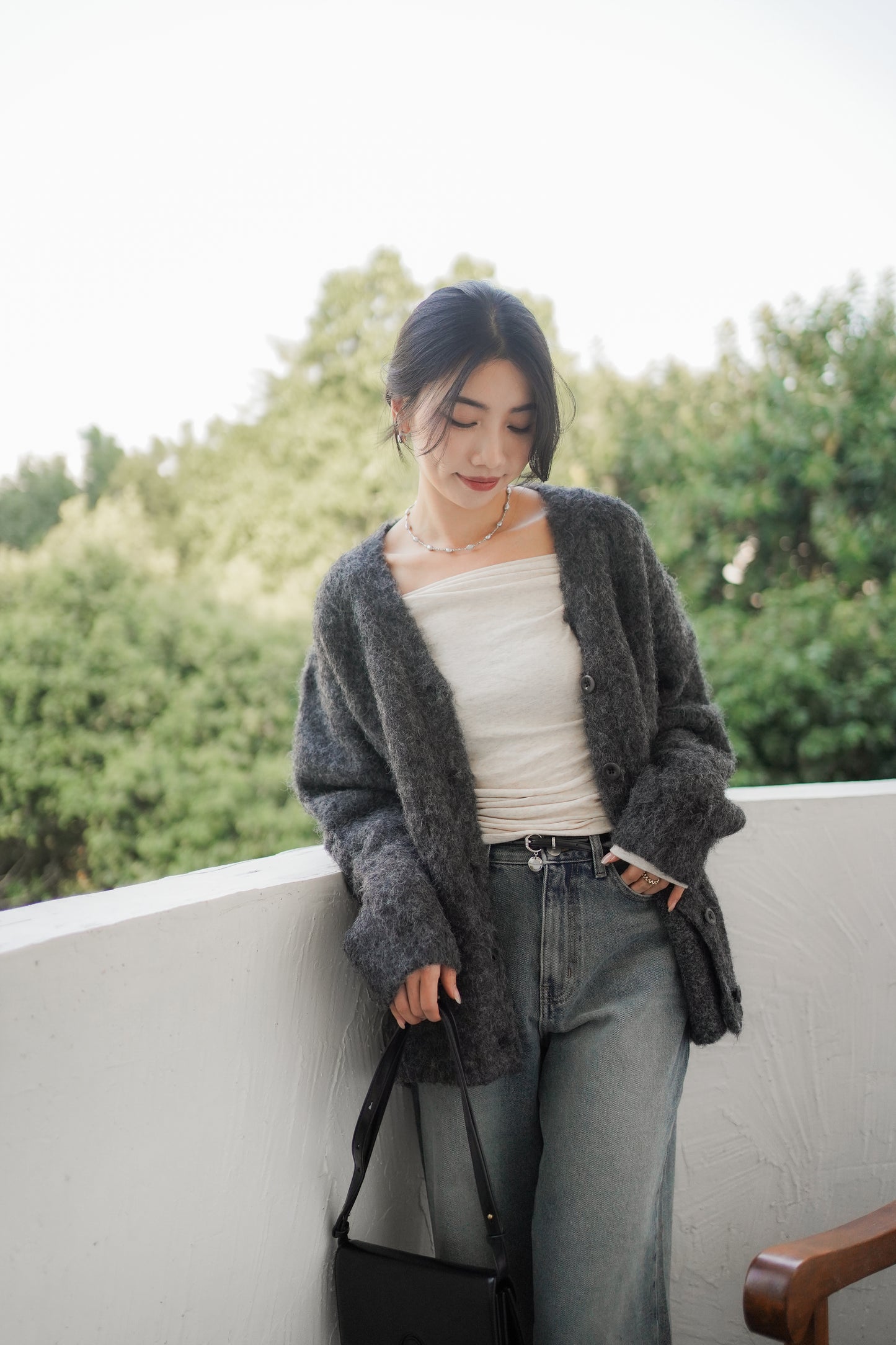 𝐃𝐞𝐜 Fuzzy Alpaca Cardigan