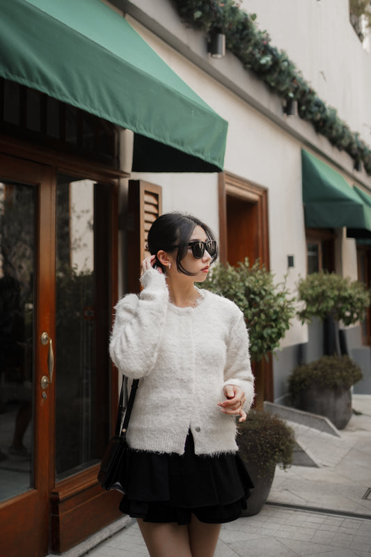 𝙎𝙖𝙡𝙚 Soft Light Wool Knit Cardigan