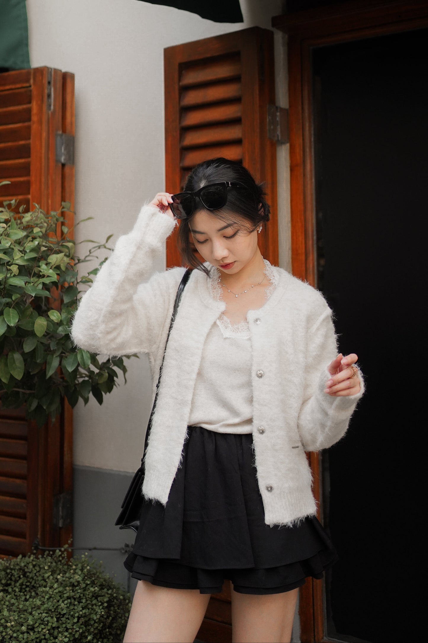𝙎𝙖𝙡𝙚 Soft Light Wool Knit Cardigan