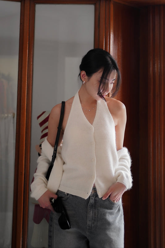 𝐃𝐞𝐜 Layered Wool Knit Vest Set