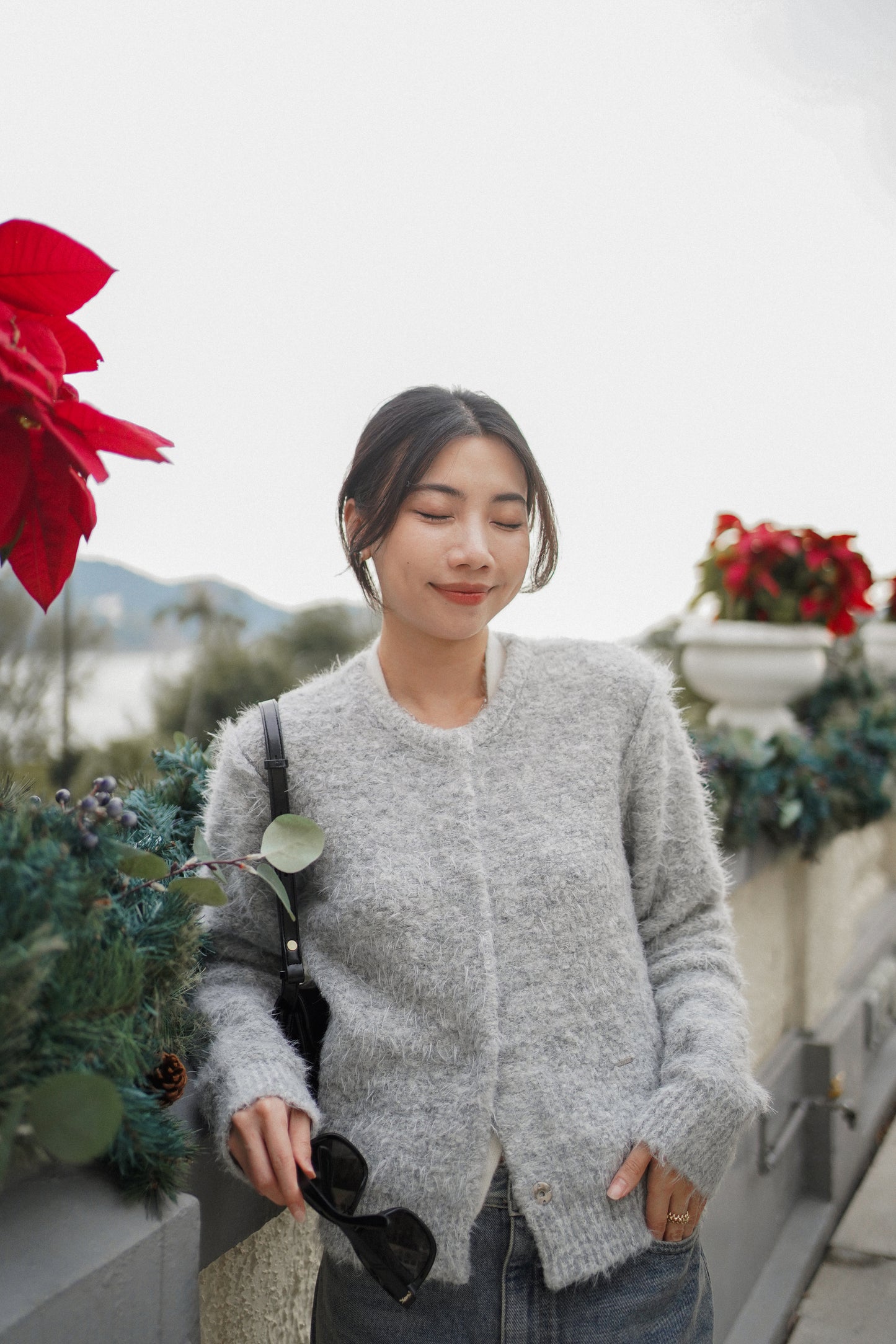 𝙎𝙖𝙡𝙚 Soft Light Wool Knit Cardigan