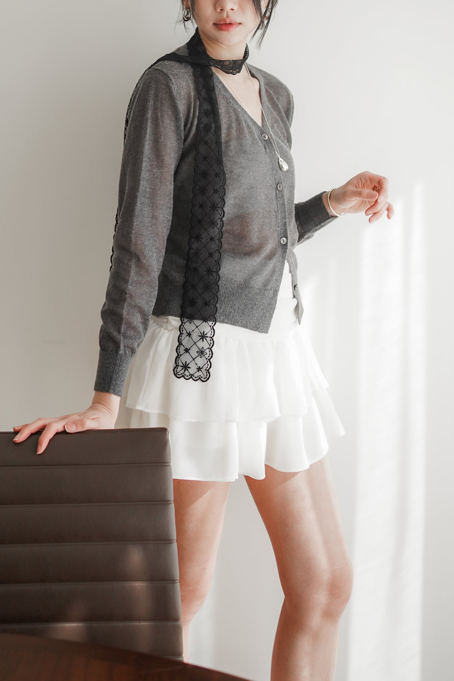 𝐌𝐚𝐫🇰🇷 Elise Wrap Mini Skort