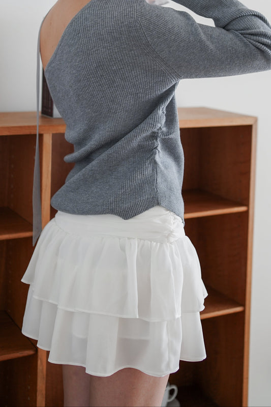 𝐌𝐚𝐫🇰🇷 Elise Wrap Mini Skort