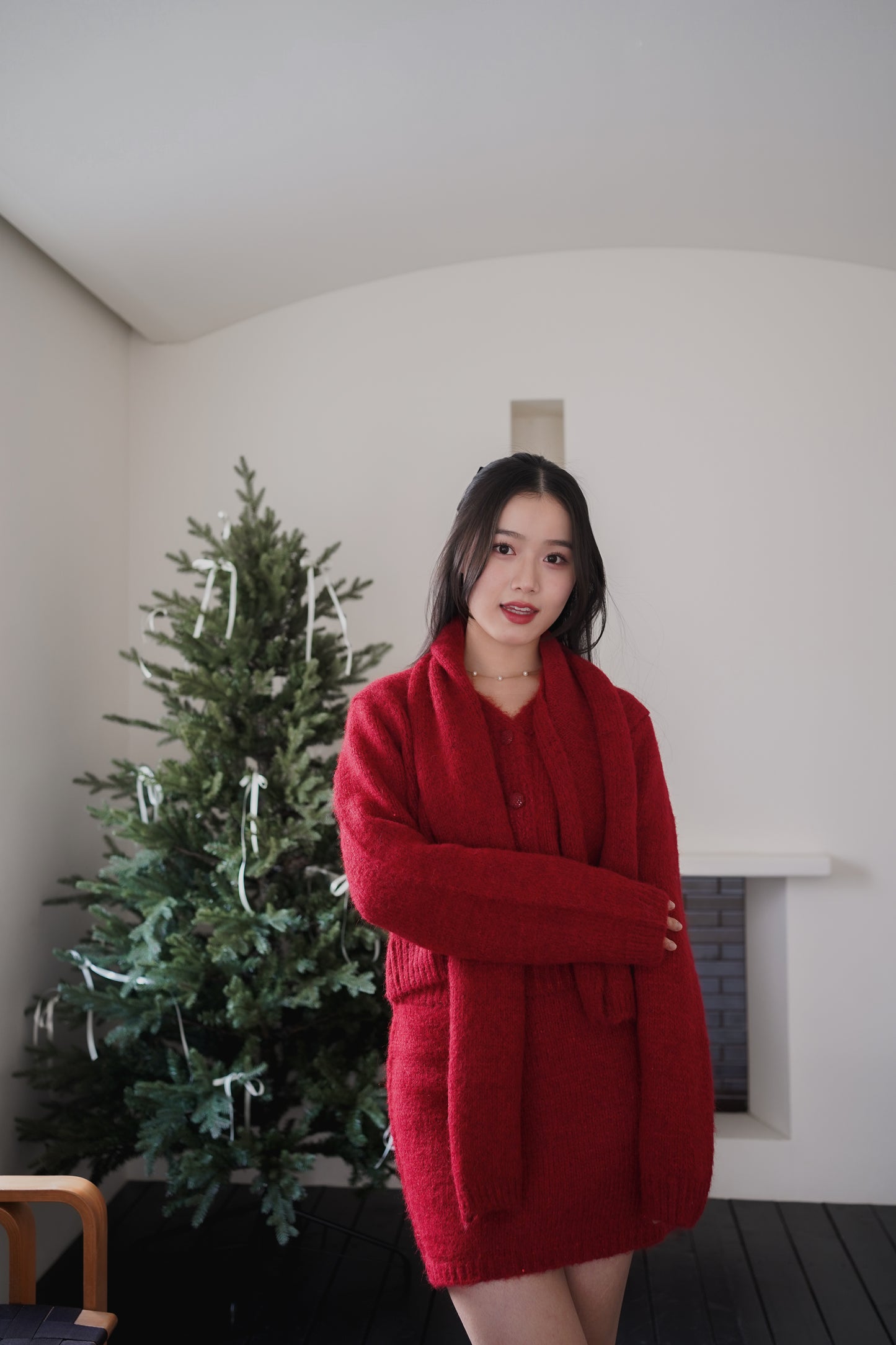 𝙆𝙧 🎄 〖一套3件〗 Wool Mini Cardigan Set