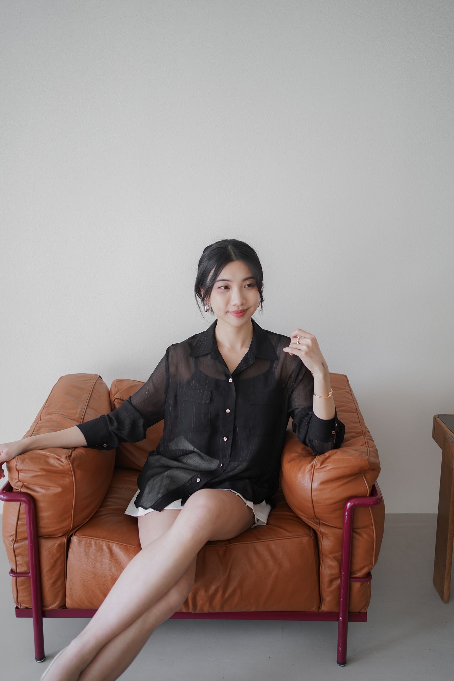 𝐌𝐚𝐫🇰🇷 Lumi Sheer Shirt