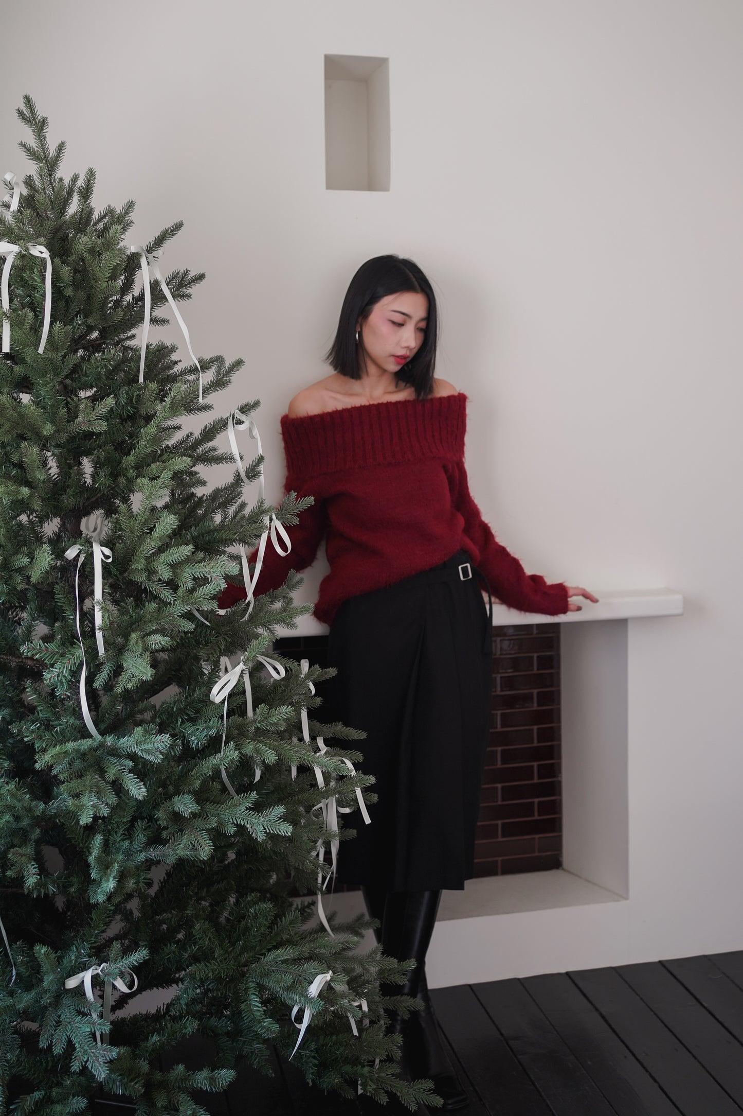 𝙆𝙧 🎄 Wool Midi Skirt