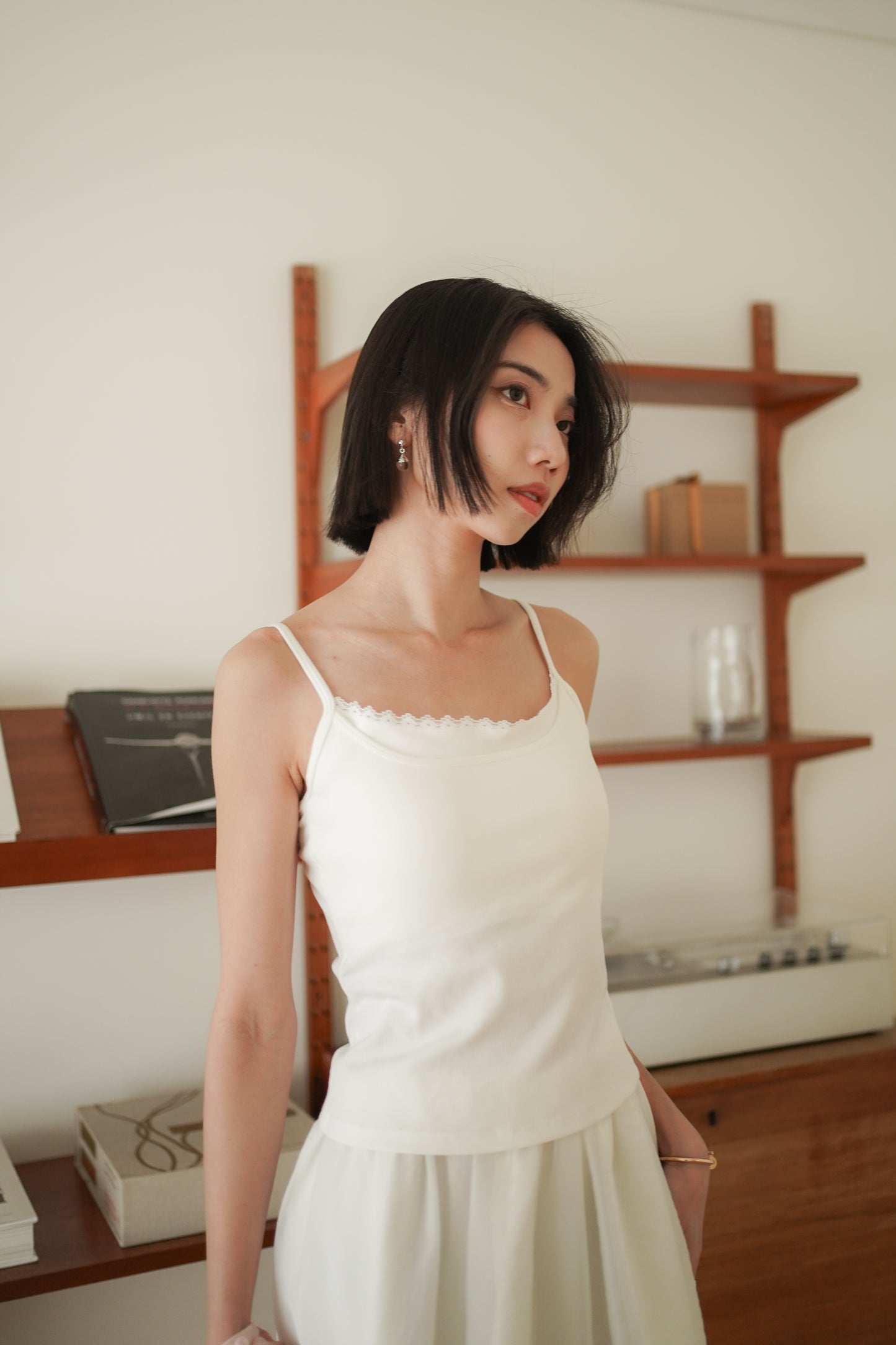 𝐌𝐚𝐲🇰🇷 Lace Padded Top