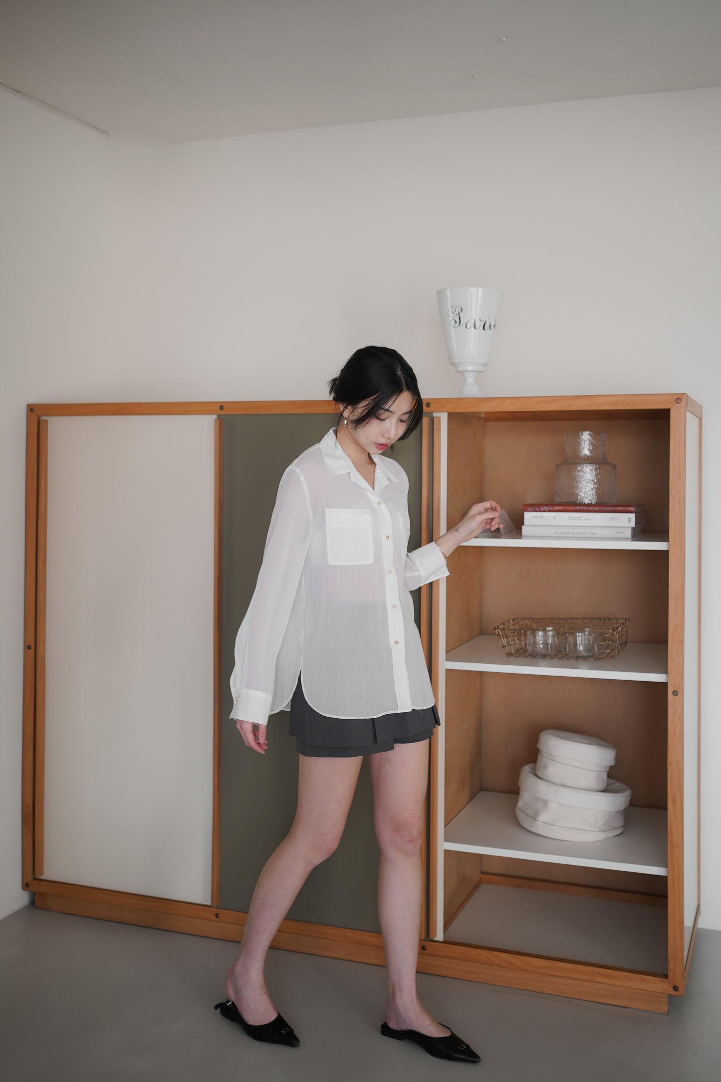 𝐌𝐚𝐫🇰🇷 Lumi Sheer Shirt