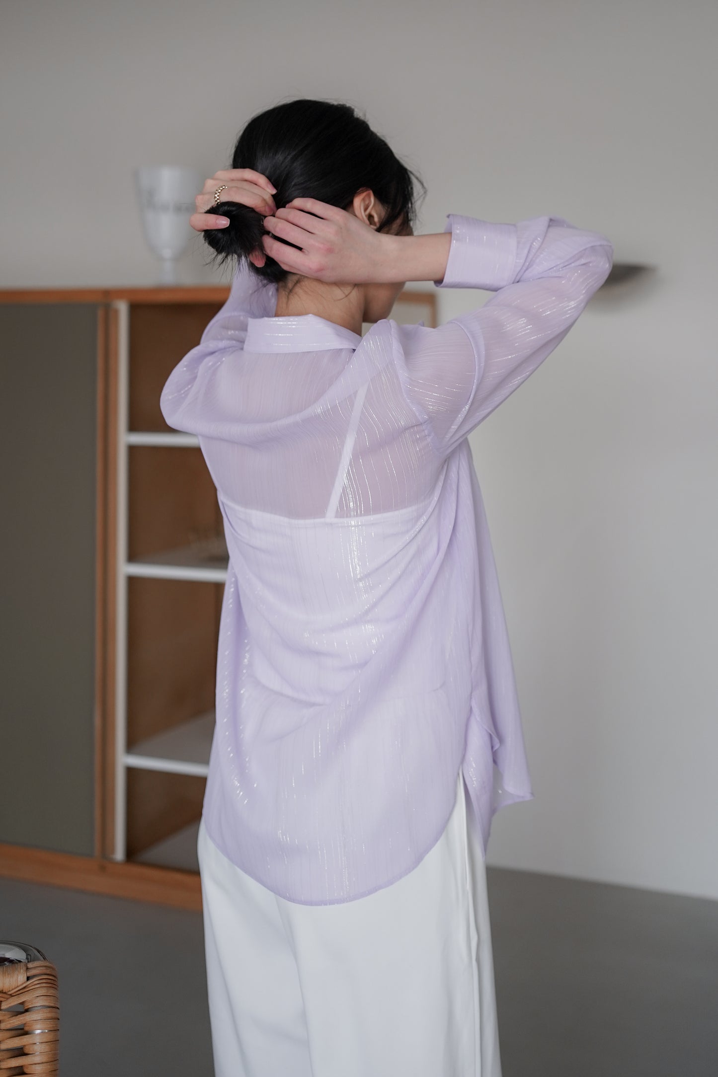 𝐌𝐚𝐫🇰🇷 Lumi Sheer Shirt