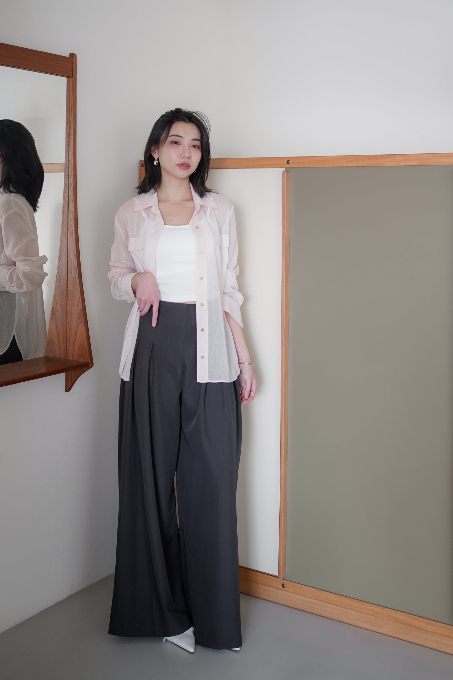 𝐌𝐚𝐫🇰🇷 Lumi Sheer Shirt