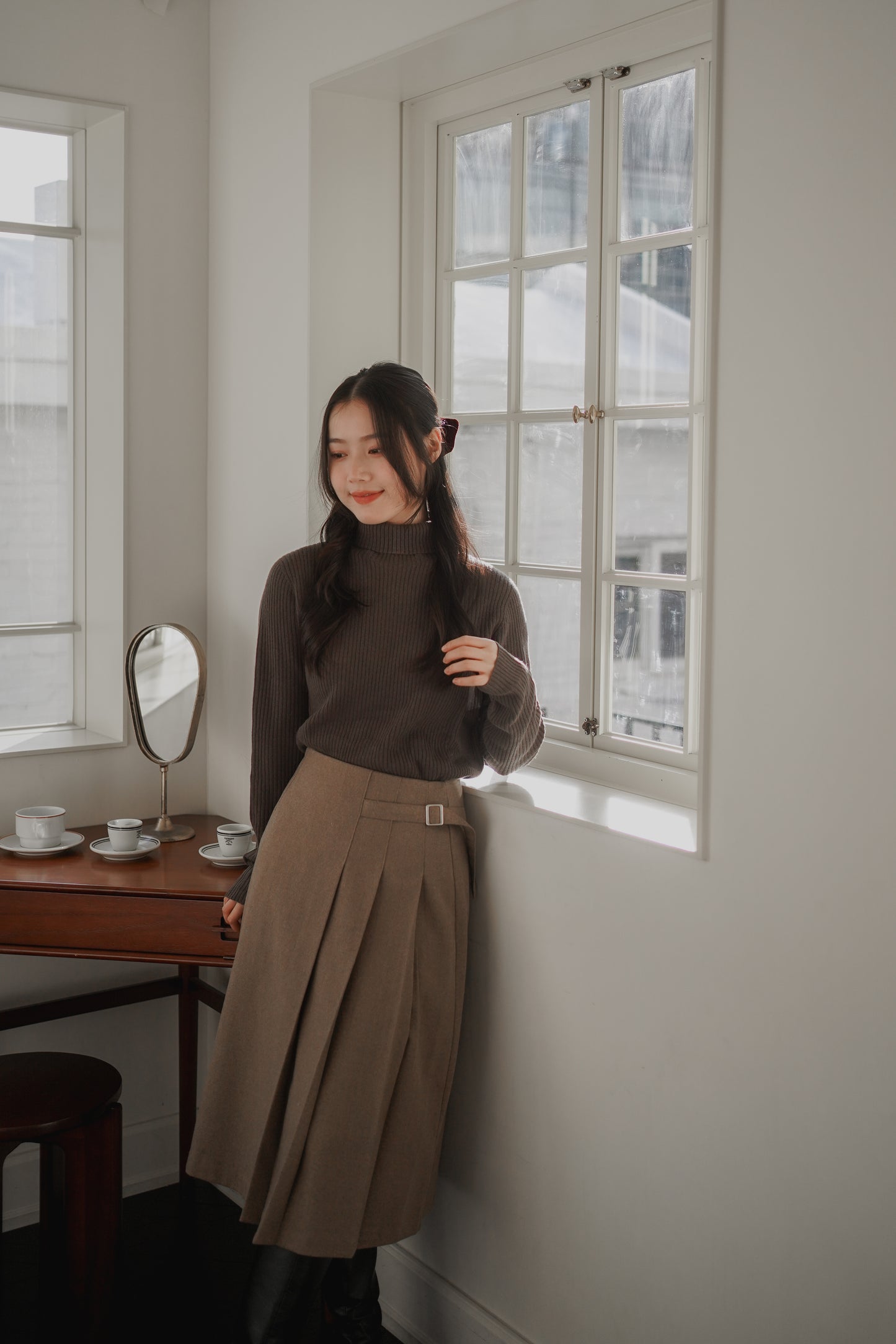 𝙆𝙧 🎄 Wool Midi Skirt