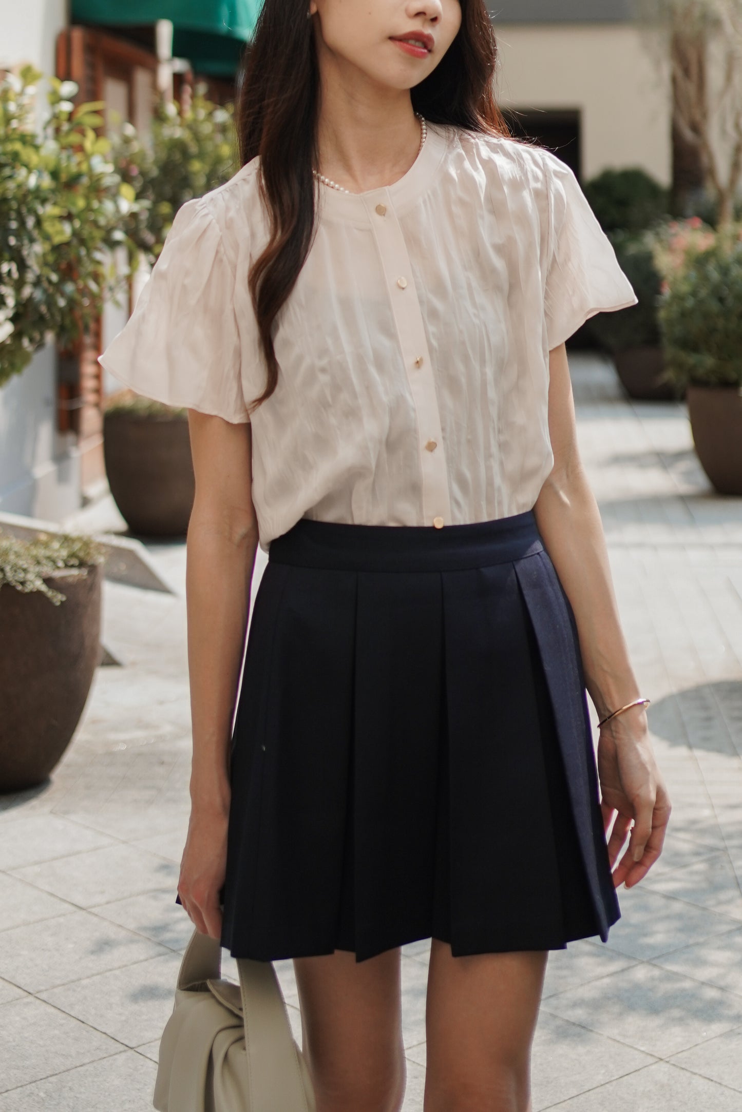 𝐉𝐮𝐥  Ripple Ruffle Blouse 〖Re-Edition〗