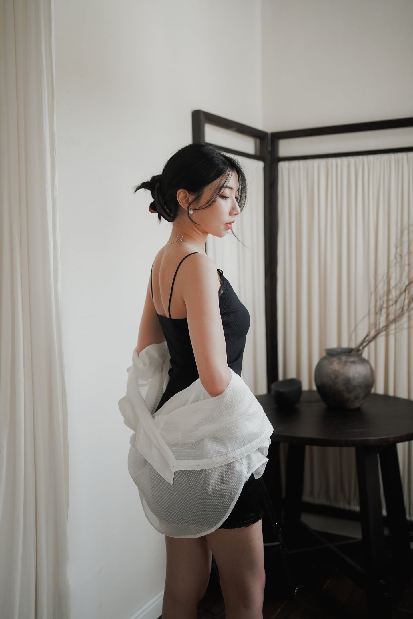 𝐀𝐩𝐫✨  〖不跑位｜內縫胸墊〗Lace Bra Top
