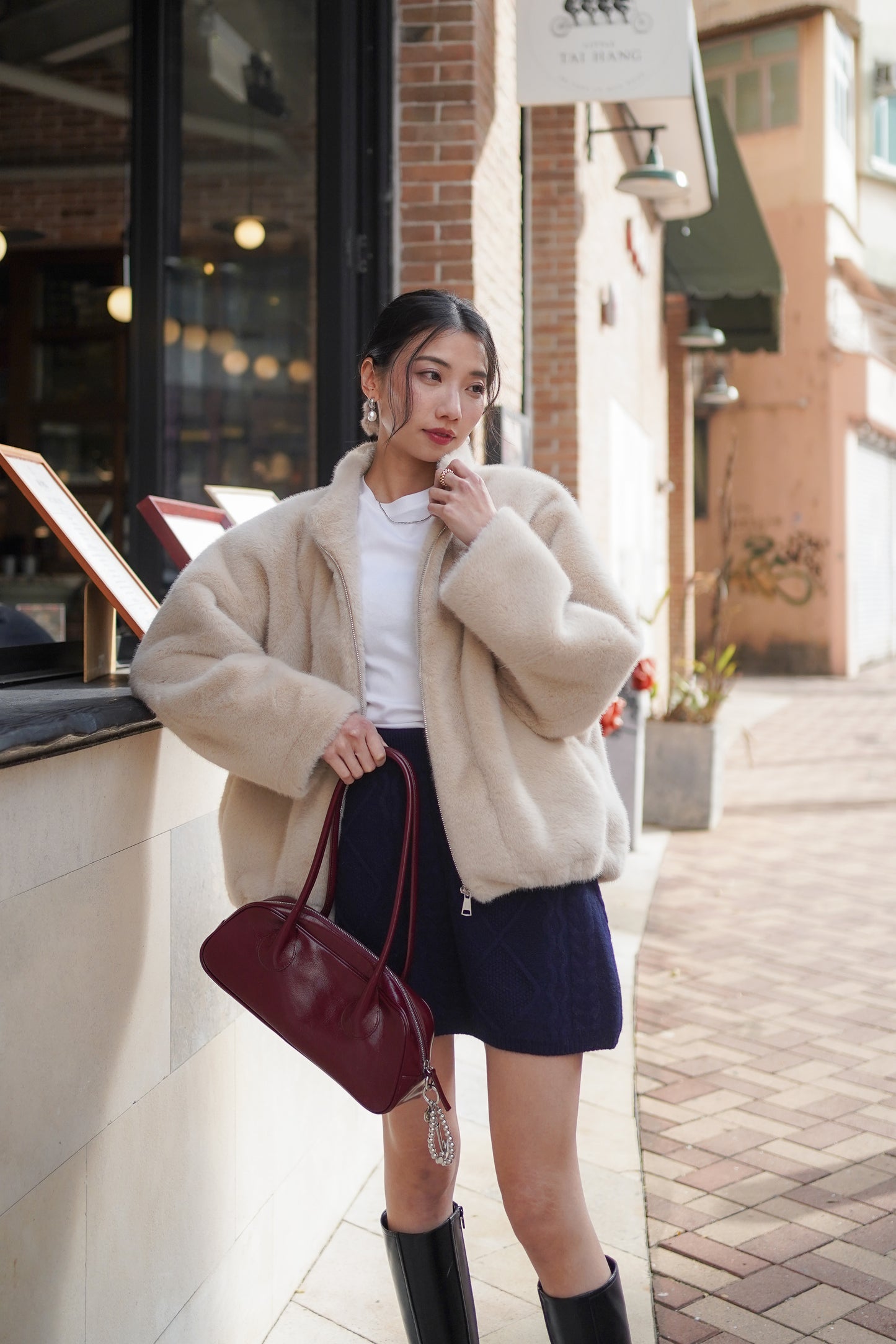 ᴊᴀɴ Faux Fur Jacket