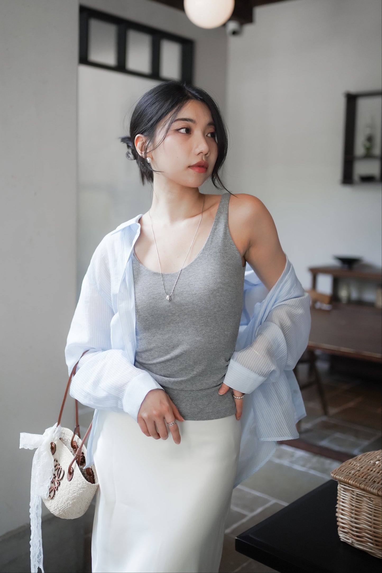𝙎𝙖𝙡𝙚〖不跑位｜內縫胸墊〗Bare Base Top