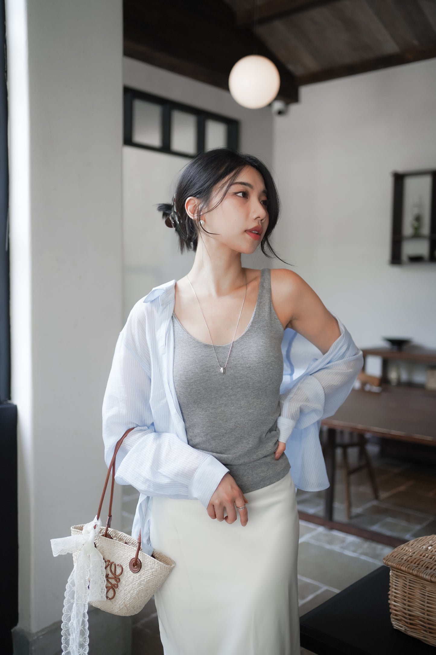 𝙎𝙖𝙡𝙚〖不跑位｜內縫胸墊〗Bare Base Top