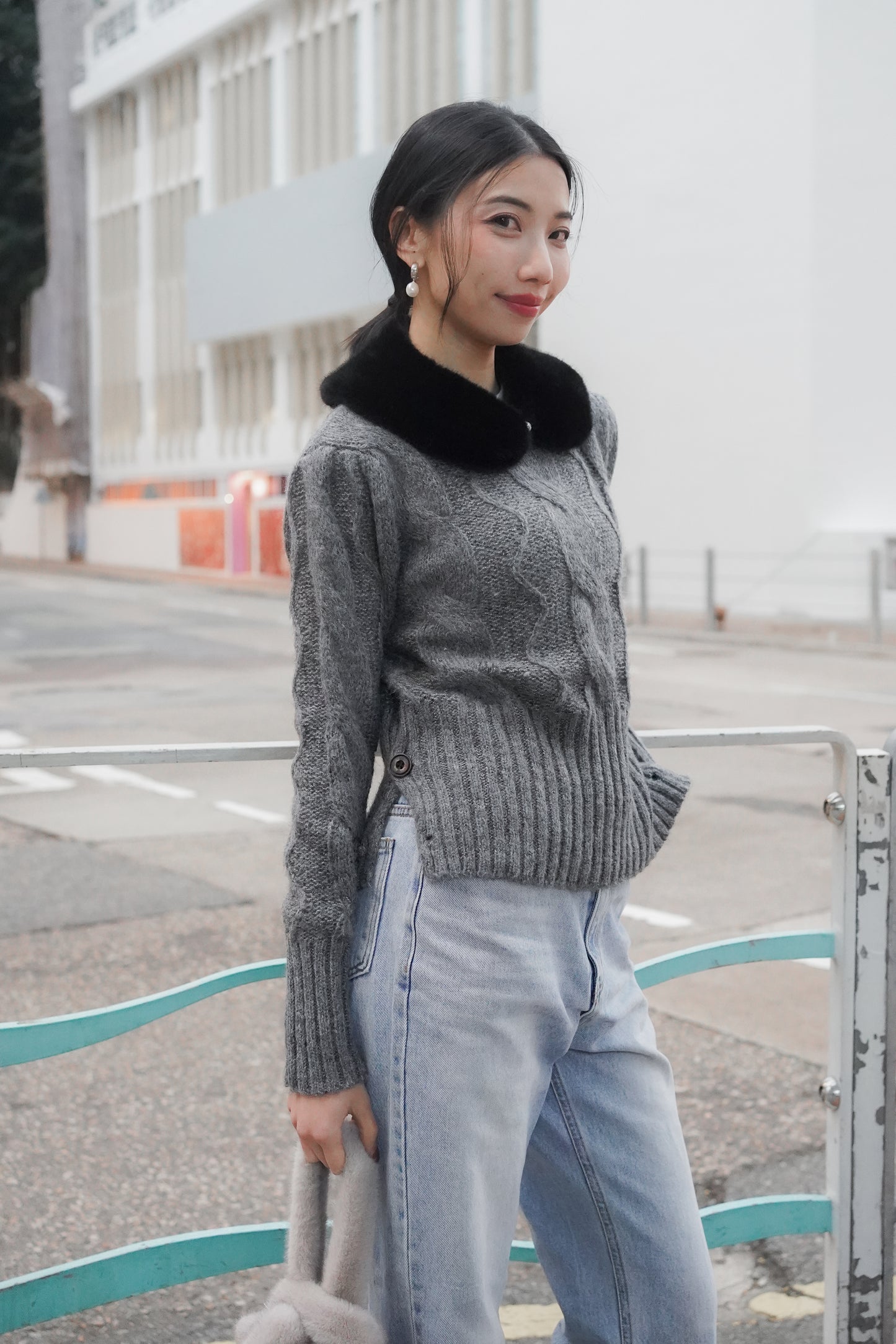 ᴊᴀɴ Side-Button Knitwear