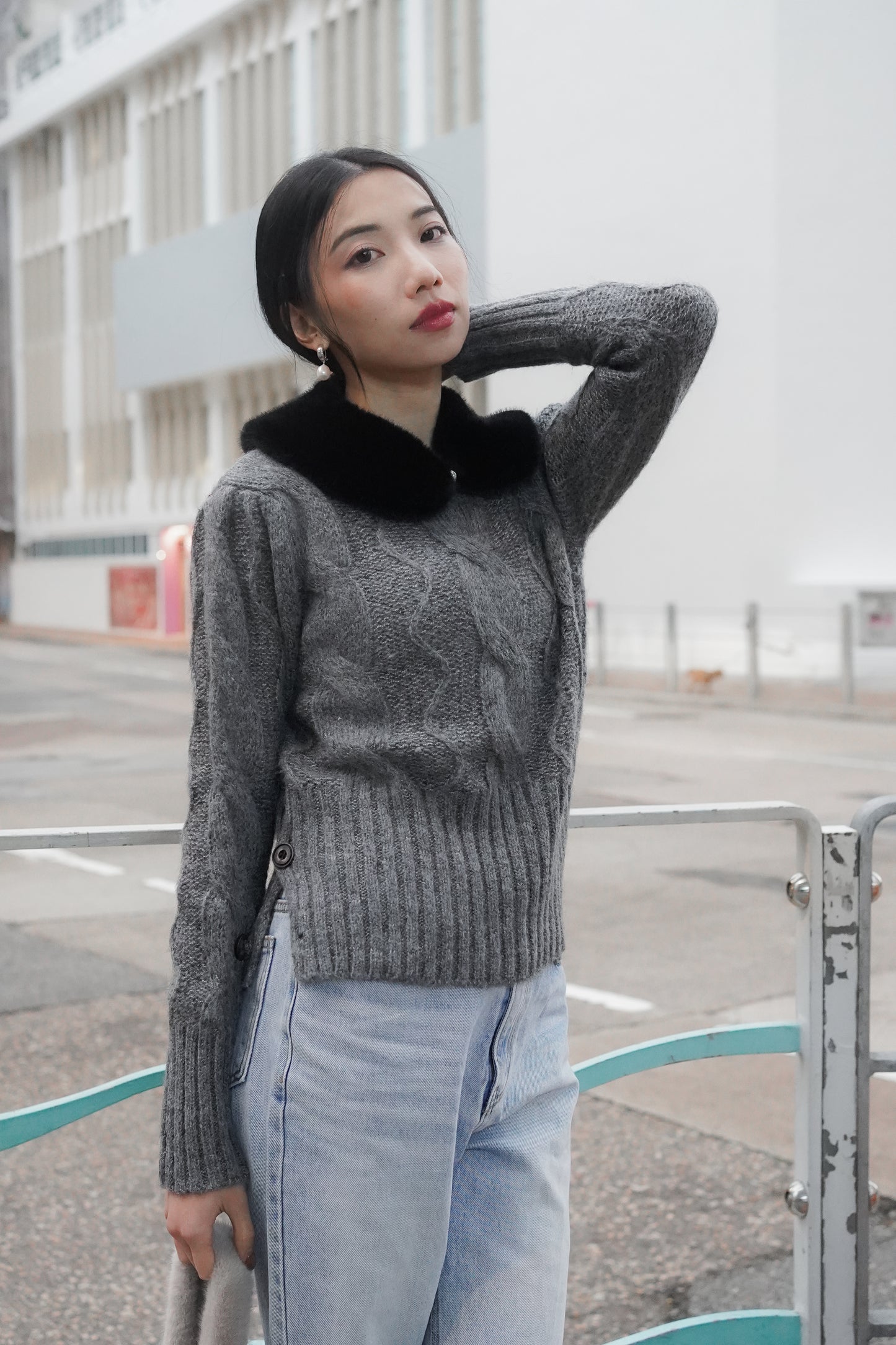 ᴊᴀɴ Side-Button Knitwear