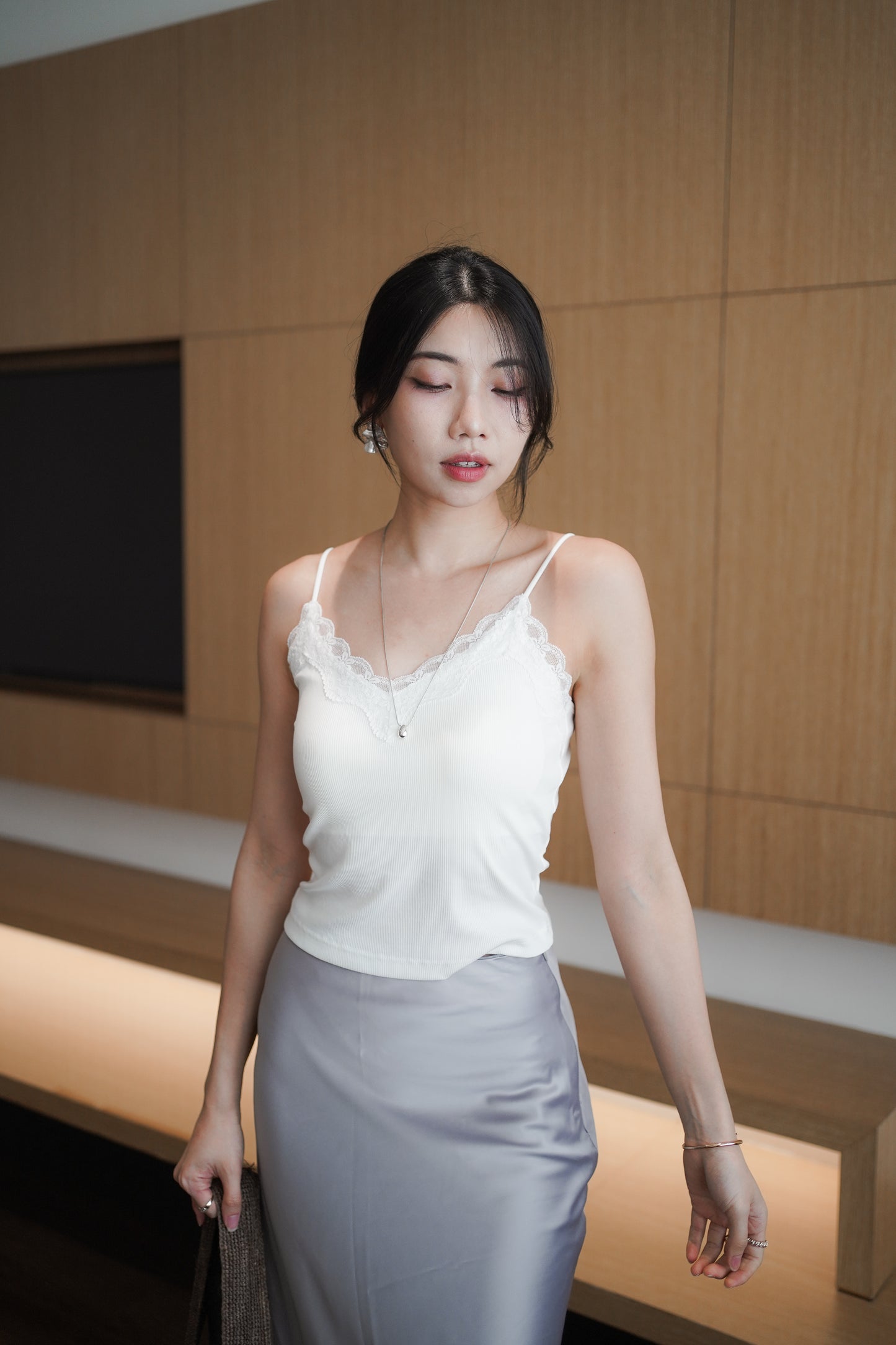 𝐀𝐩𝐫✨  〖不跑位｜內縫胸墊〗Lace Bra Top