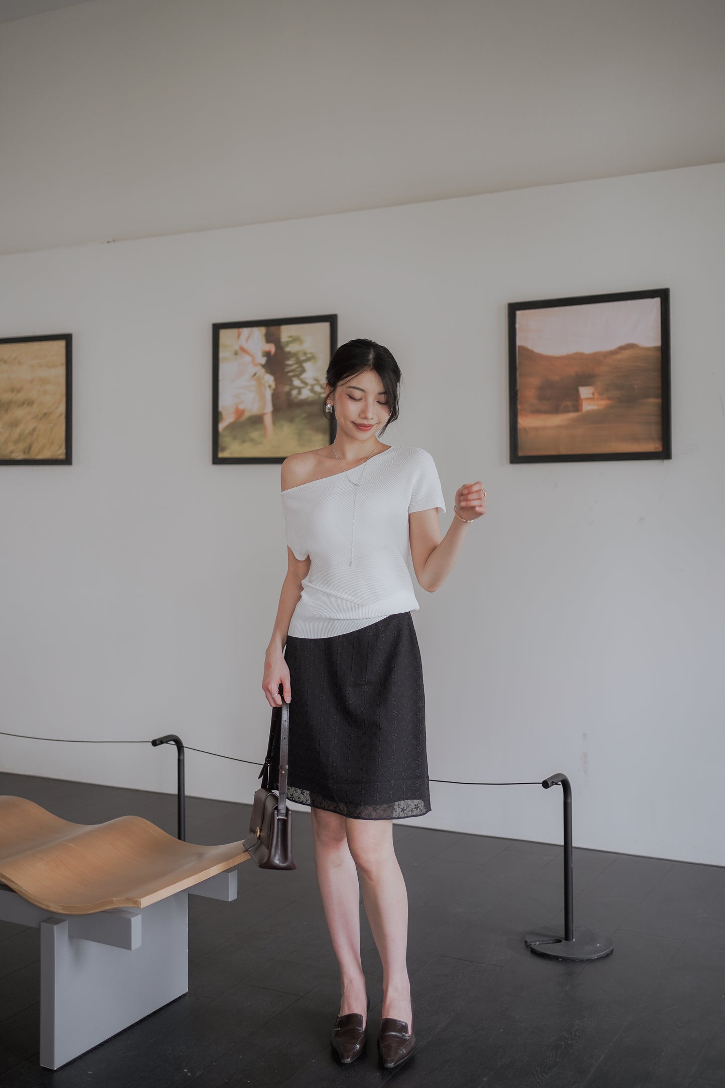 𝐌𝐚𝐲 Vintage Lace Midi Dress