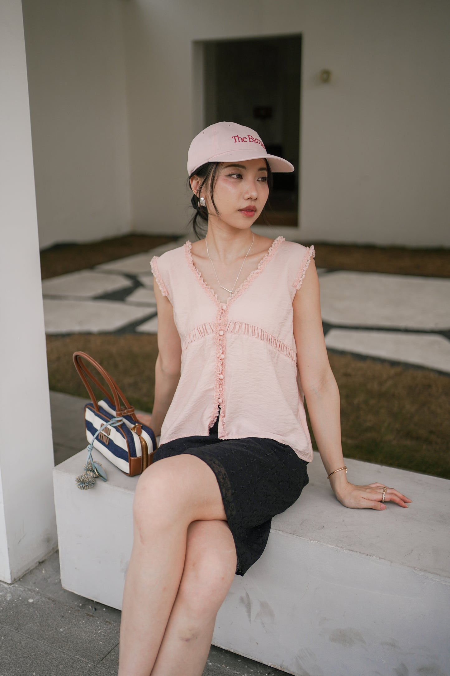 𝐌𝐚𝐲 Vintage Lace Midi Dress